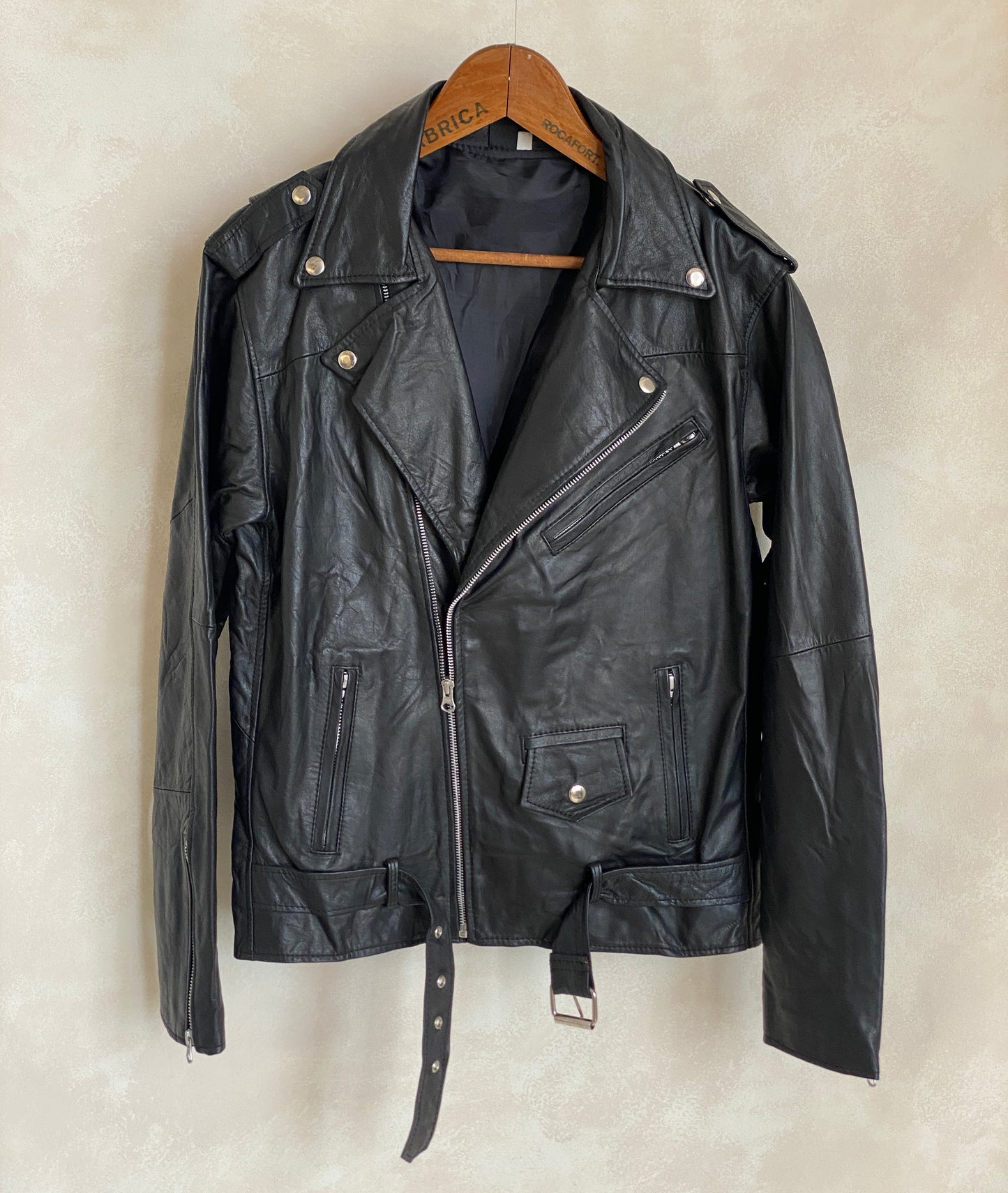 Recycled Leather Motorcycle Jacket | Eco-Friendly Biker Gear