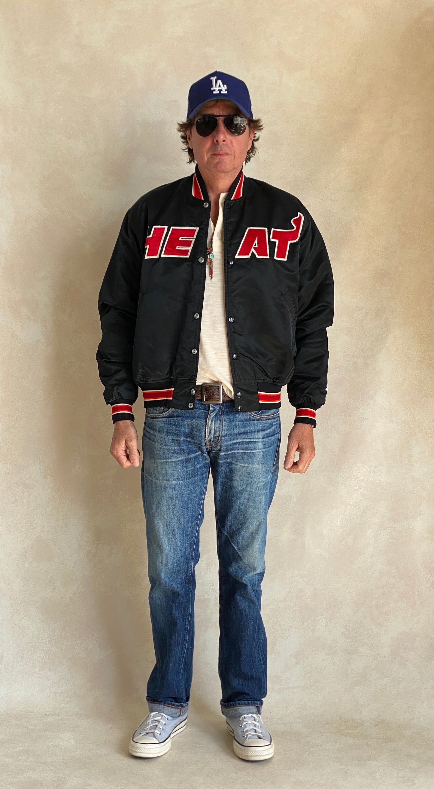 Size Large .80s Vintage Heat Starter jacket Made in USA