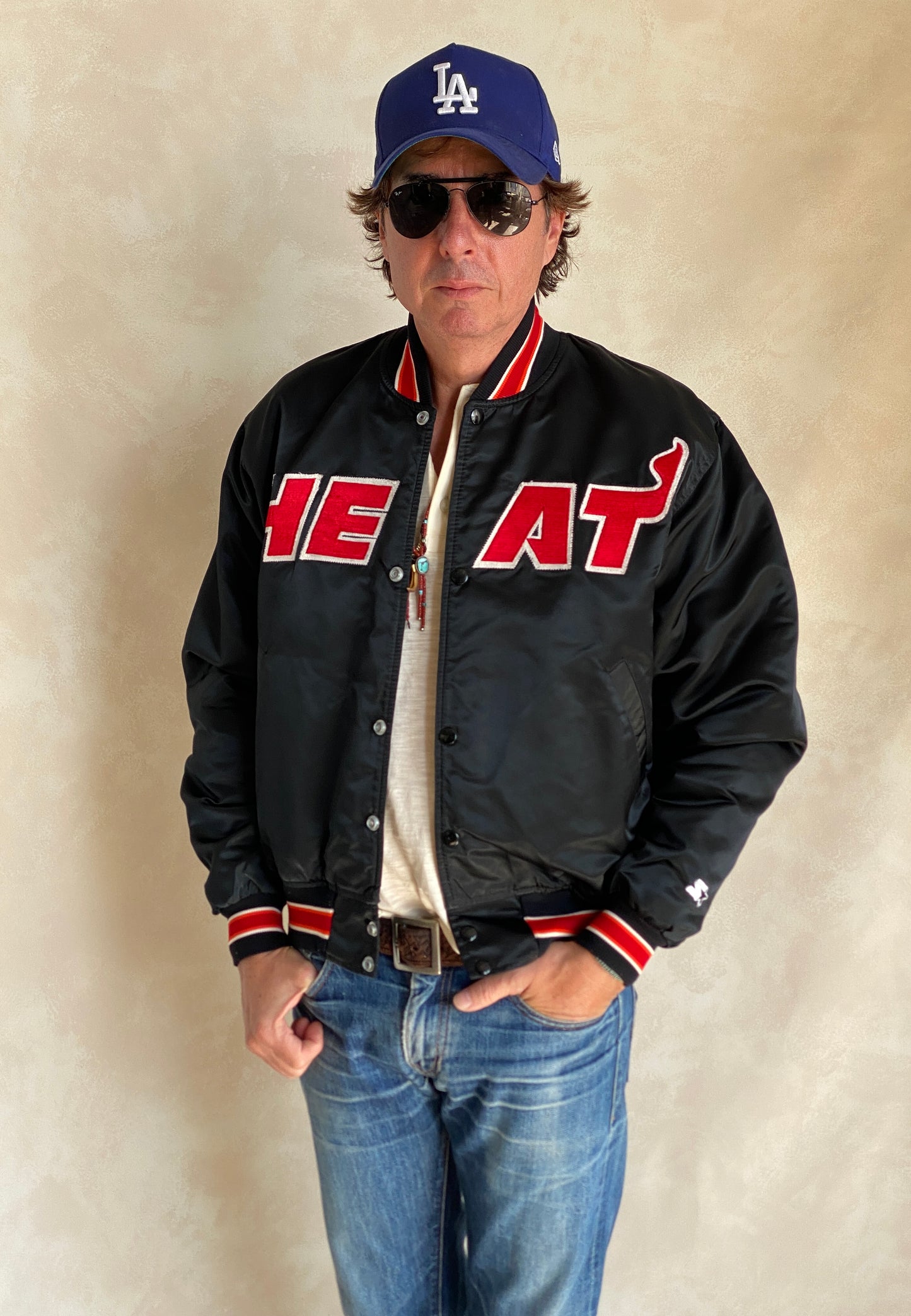 Size Large .80s Vintage Heat Starter jacket Made in USA