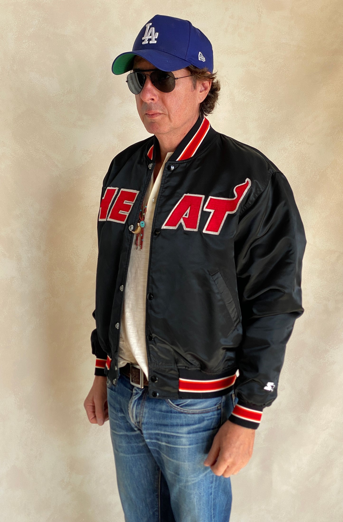 Size Large .80s Vintage Heat Starter jacket Made in USA