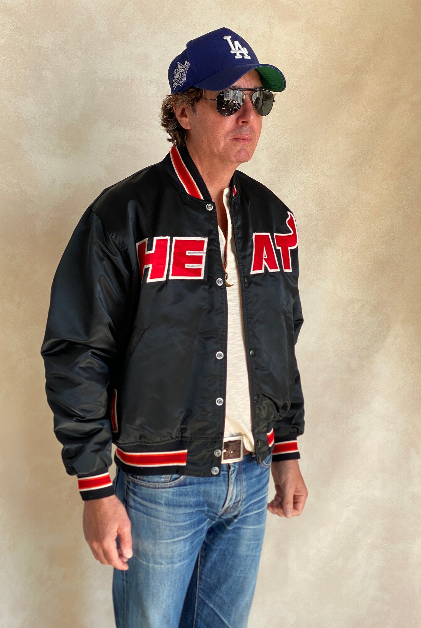 Size Large .80s Vintage Heat Starter jacket Made in USA