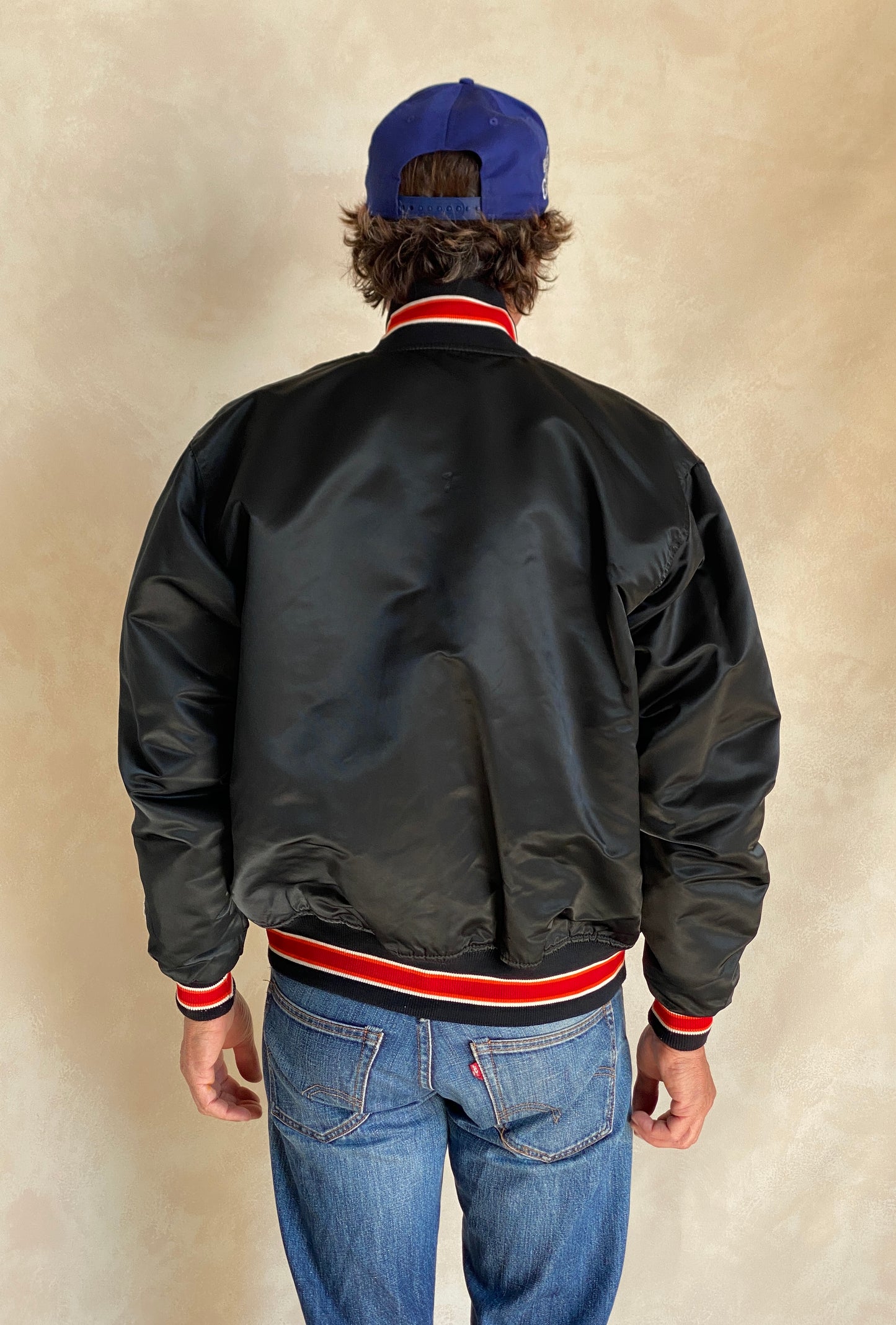 Size Large .80s Vintage Heat Starter jacket Made in USA