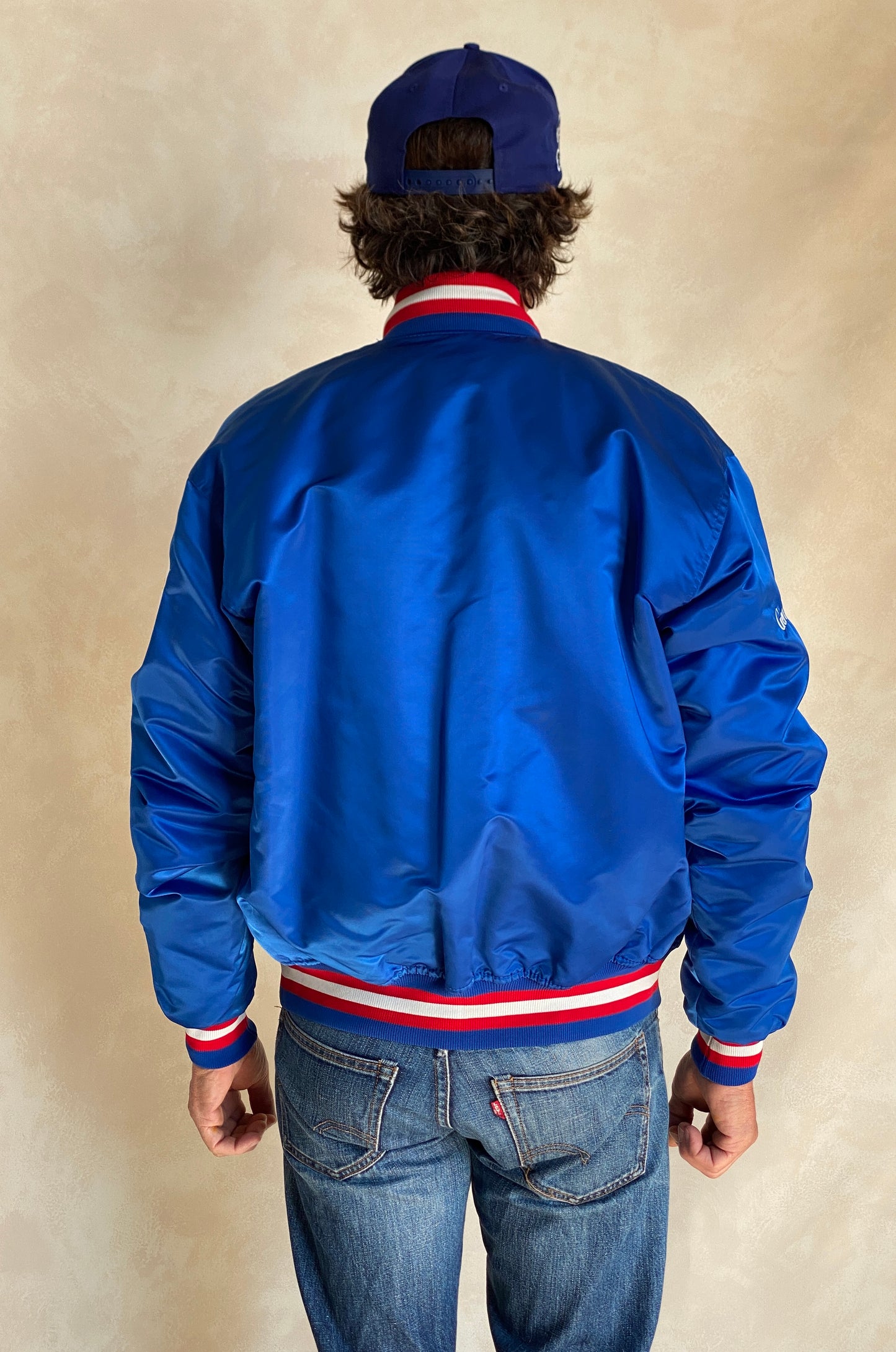 80s Vintage Post Starter Jacket Size Large Made in USA