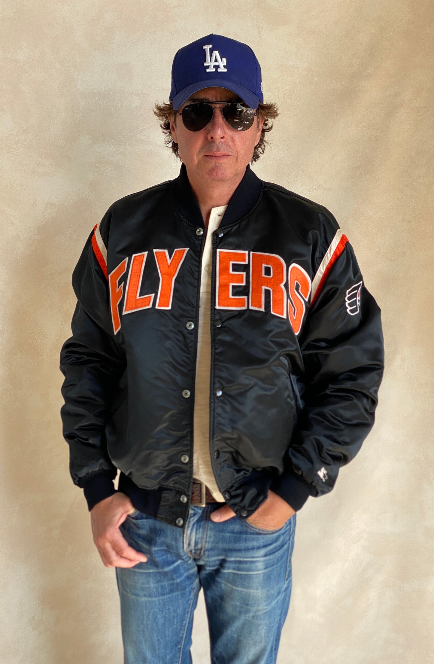 Size XLarge . Starter Flyers Vintage jacket Made in USA