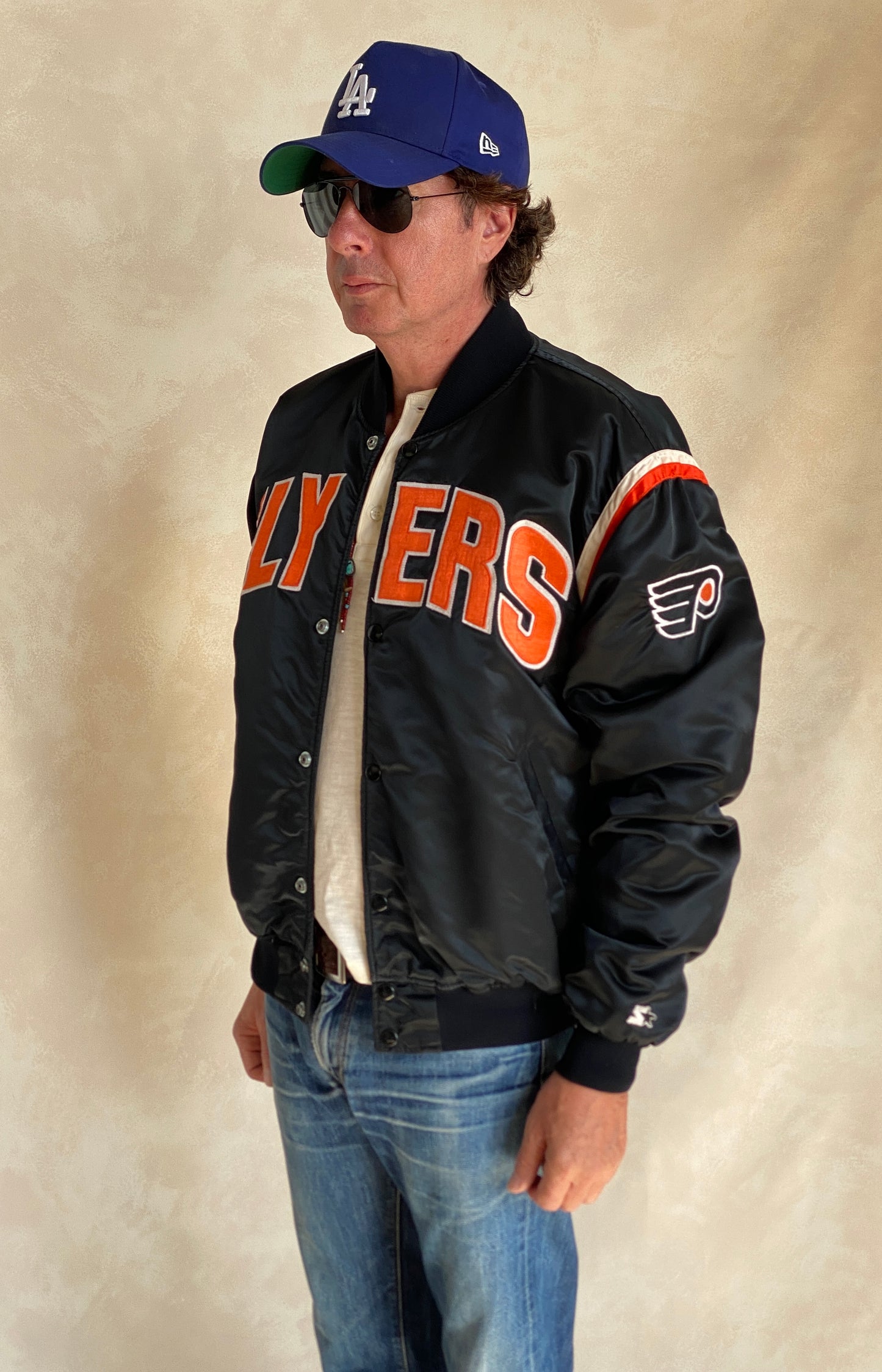 Size XLarge . Starter Flyers Vintage jacket Made in USA
