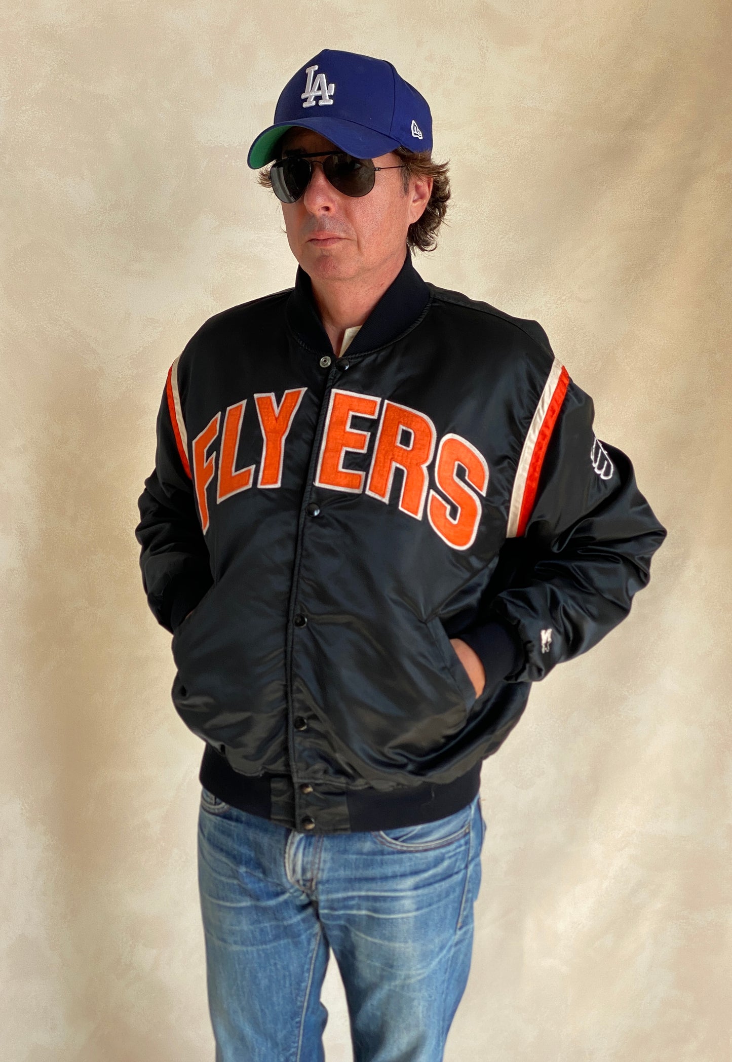 Size XLarge . Starter Flyers Vintage jacket Made in USA