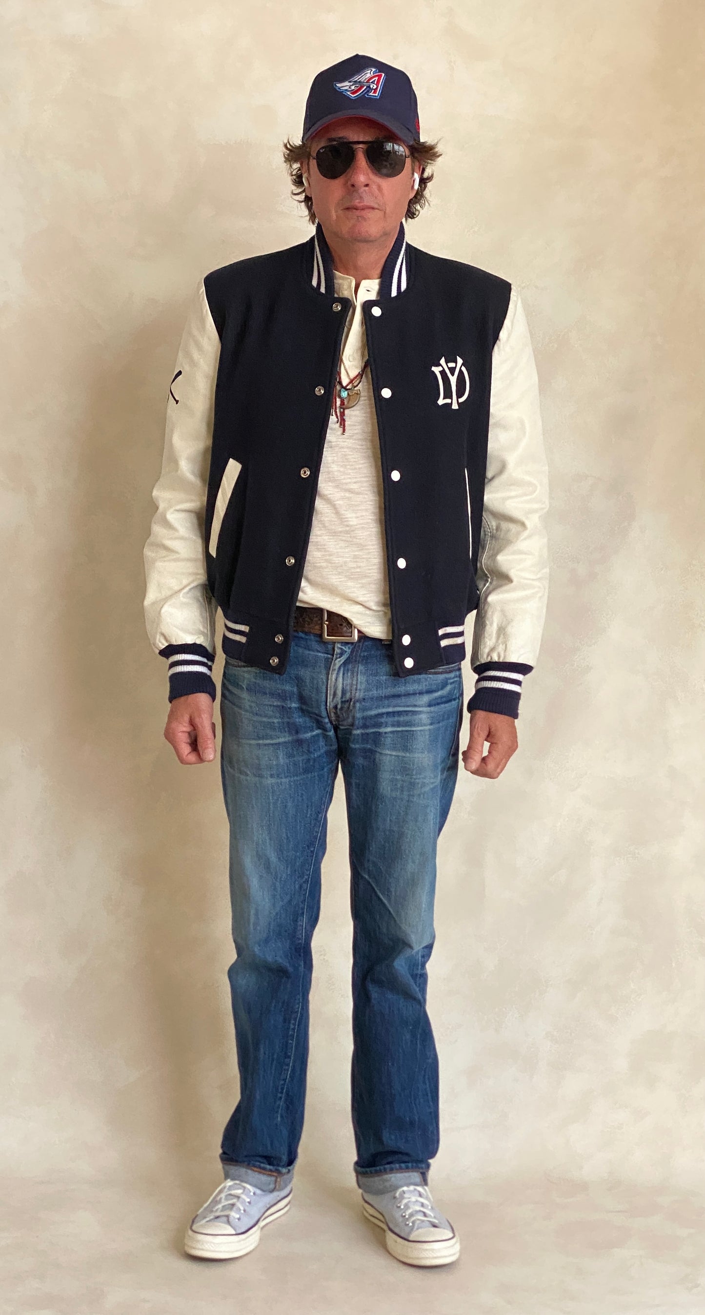 Size Med. Vintage varsity style jacket Made in Canada