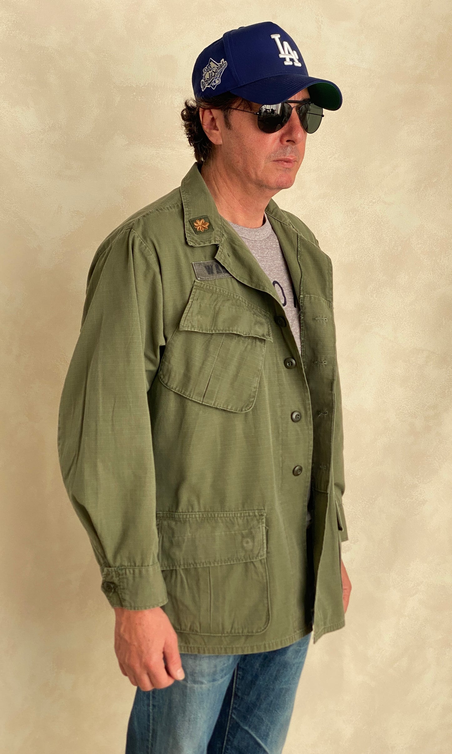 Med Reg. Authentic 1970 US Army Vintage Vietnam jungle jacket..