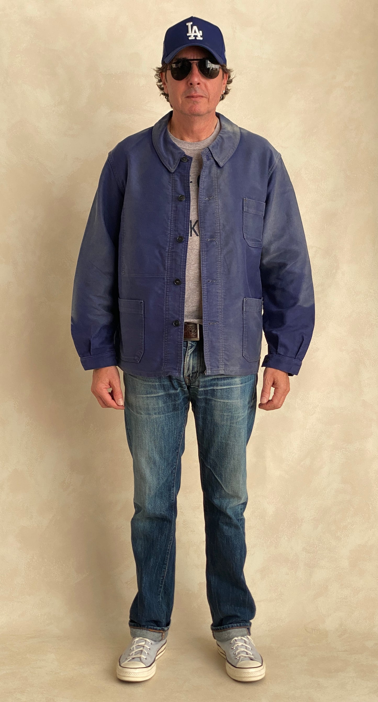 Size 42EU Vintage French Moleskin Jacket | Classic Retro Style | NOS | USA Vintage BCN