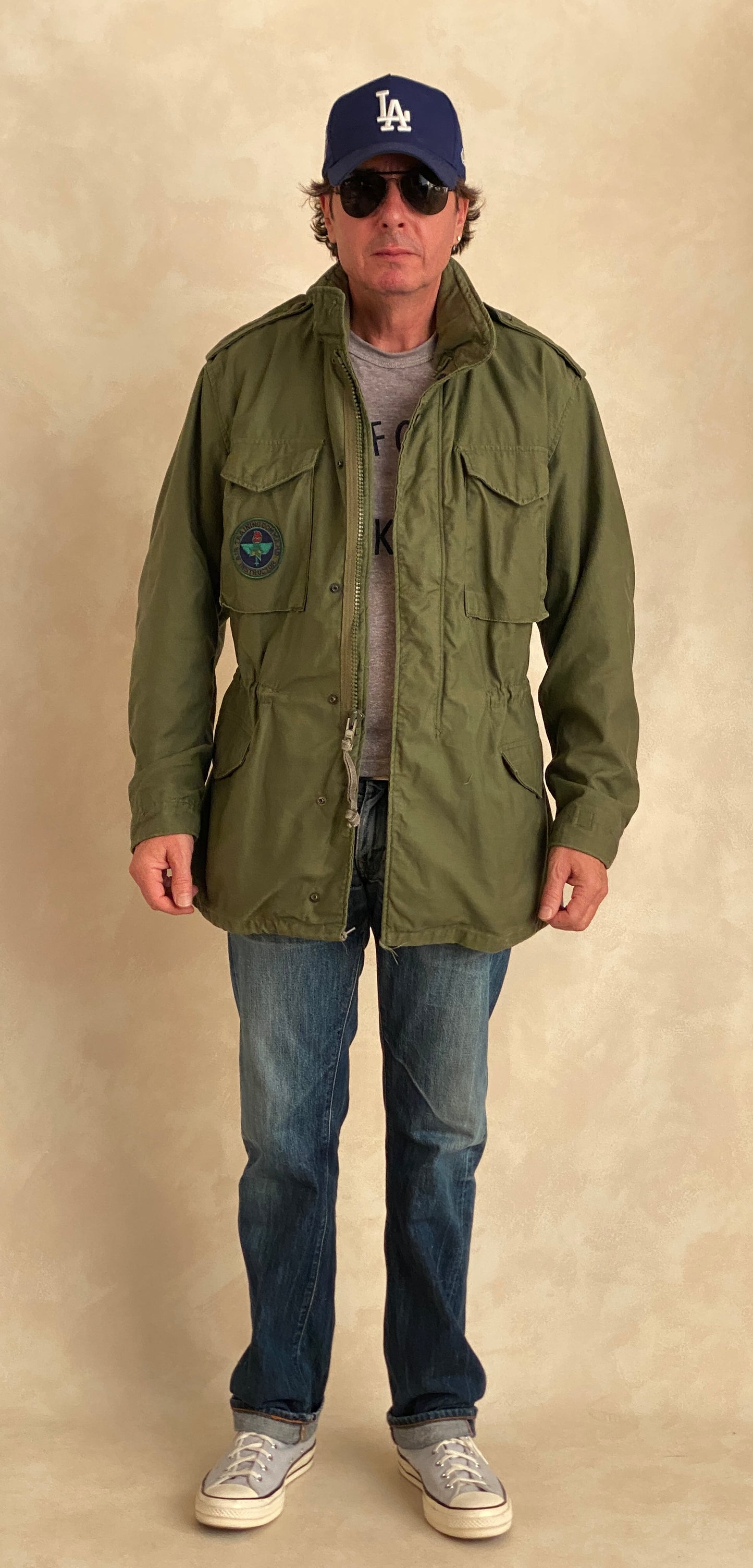 Medium Long Authentic US Military 1986 Vintage M-65 Field Jacket | Classic Army Apparel