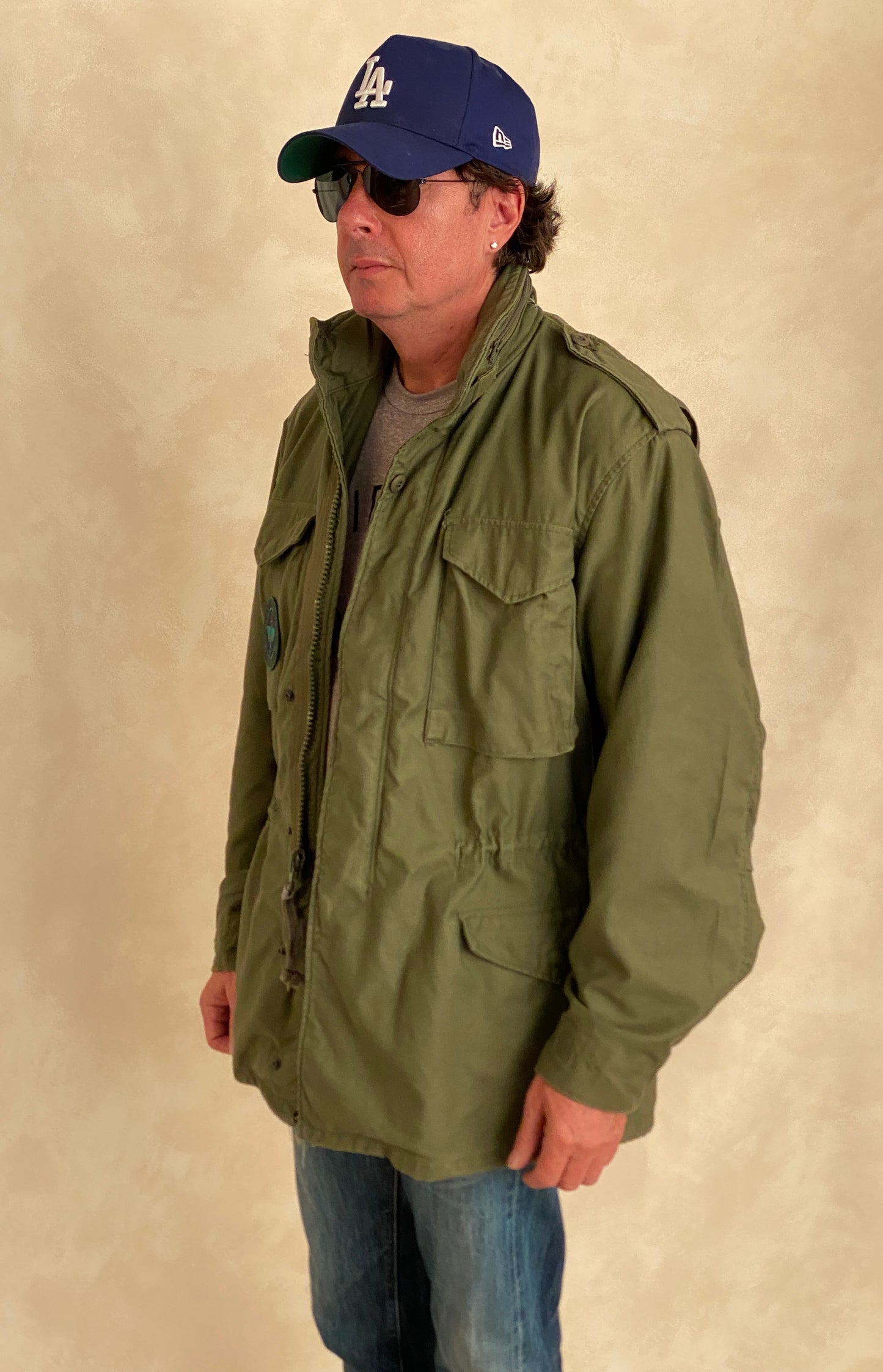 Medium Long Authentic US Military 1986 Vintage M-65 Field Jacket | Classic Army Apparel