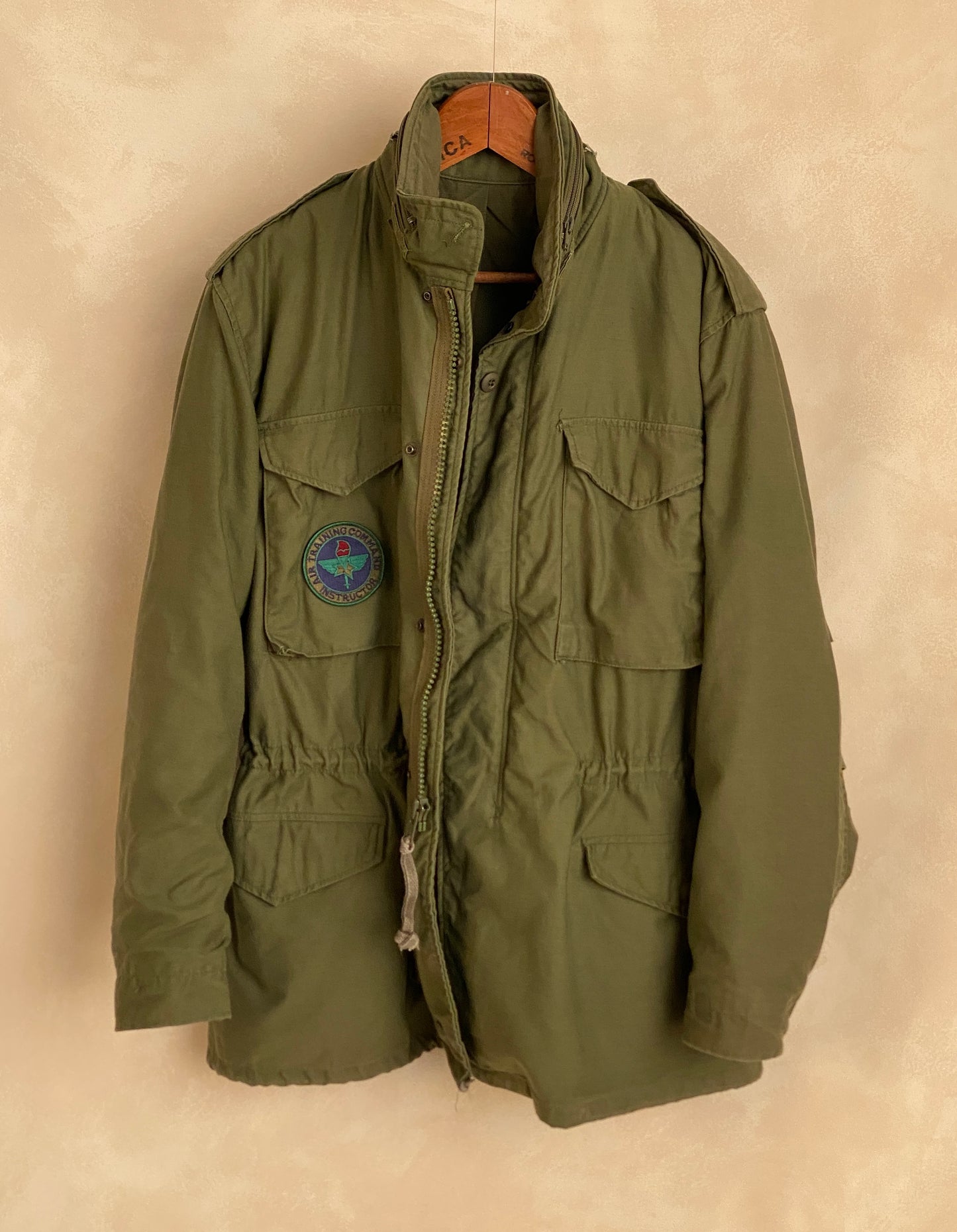 Medium Long Authentic US Military 1986 Vintage M-65 Field Jacket | Classic Army Apparel