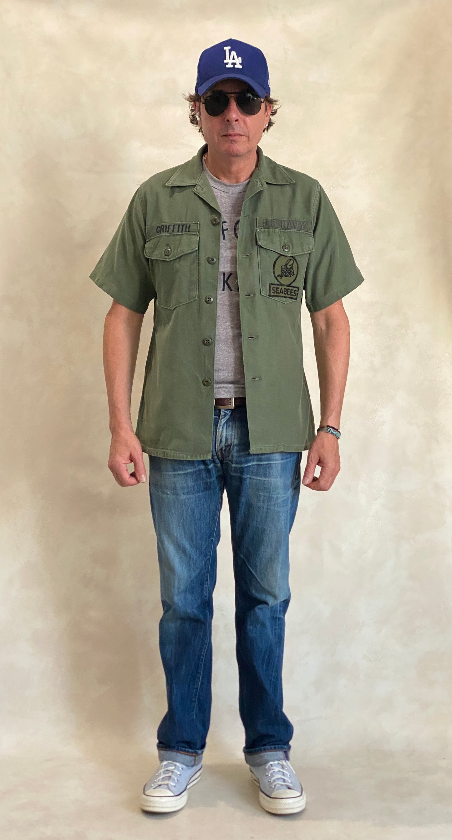 Medium Authentic 1970 US Army Vintage Vietnam Fatigue Shirt | Classic Military Style | USA Vintage BCN - USA Vintage Bcn