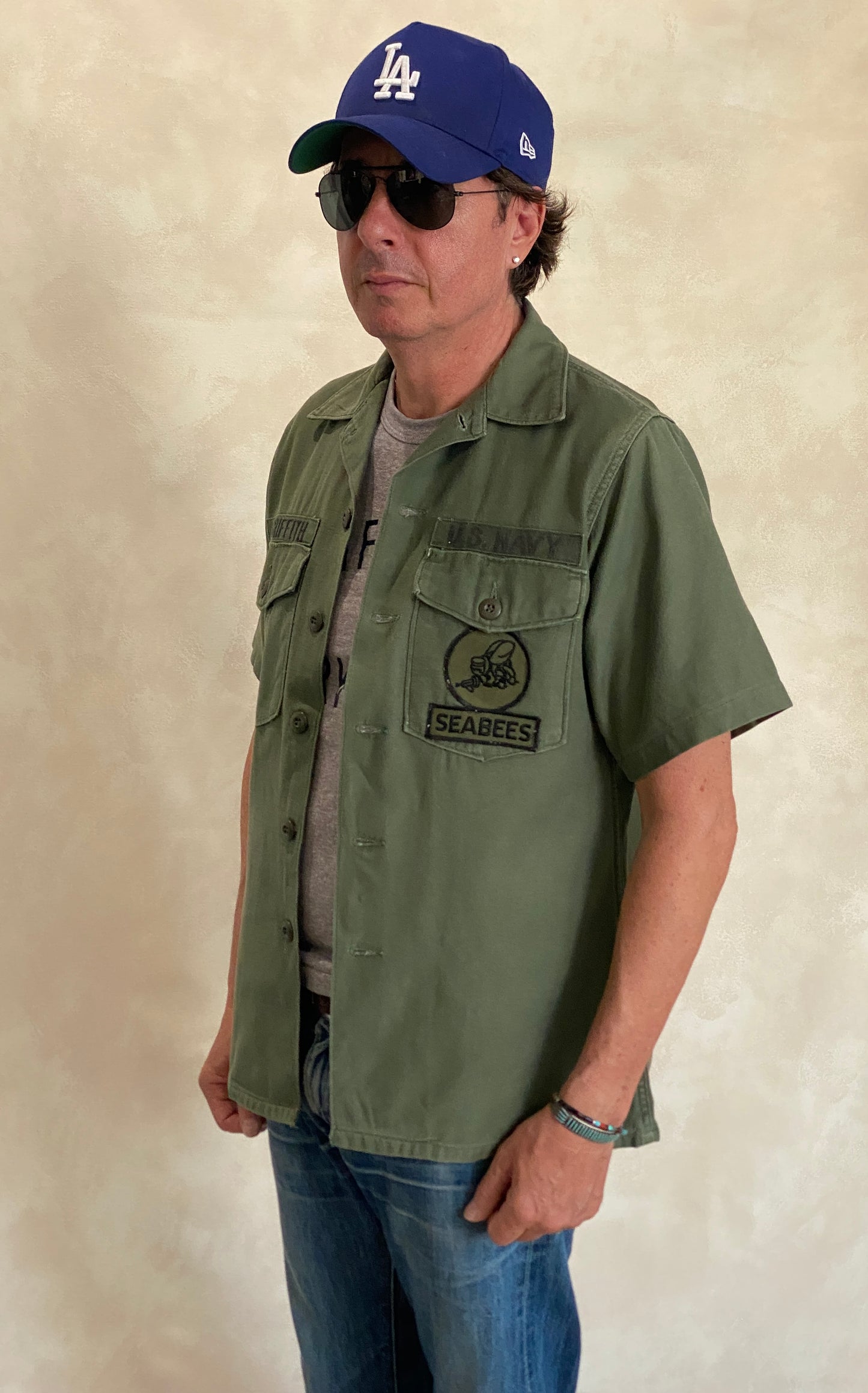 Medium Authentic 1970 US Army Vintage Vietnam Fatigue Shirt | Classic Military Style | USA Vintage BCN - USA Vintage Bcn