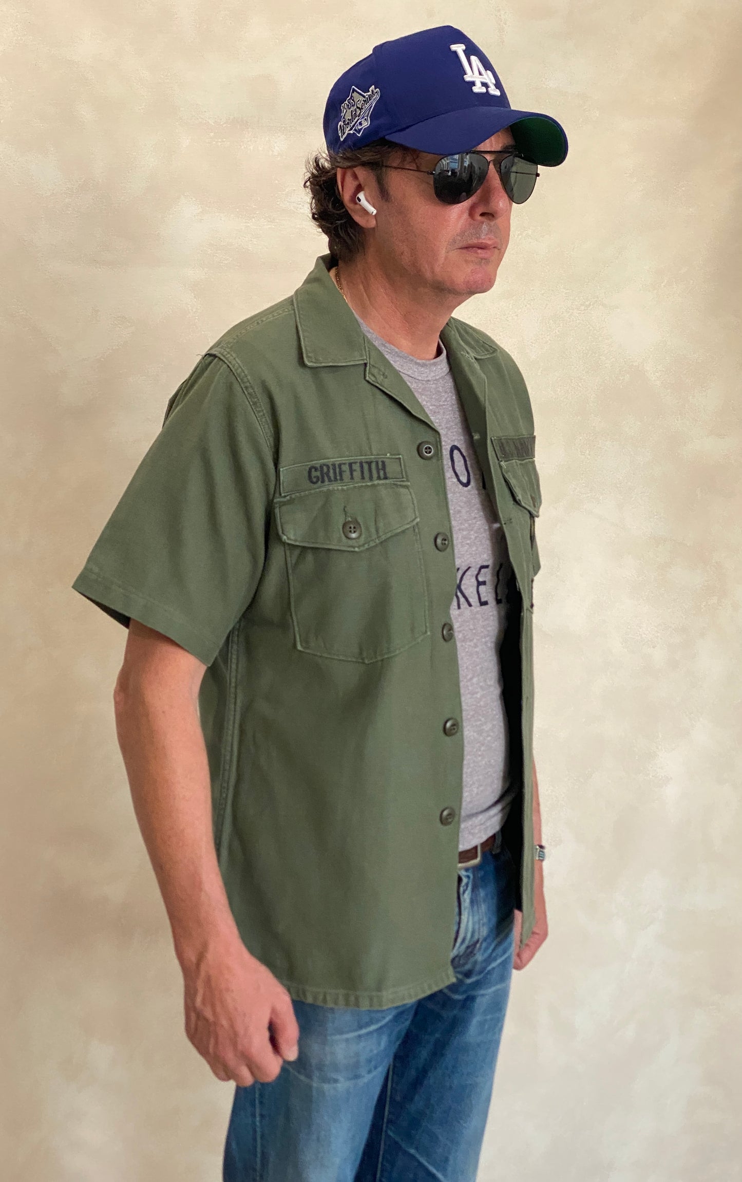 Medium Authentic 1970 US Army Vintage Vietnam Fatigue Shirt | Classic Military Style | USA Vintage BCN - USA Vintage Bcn