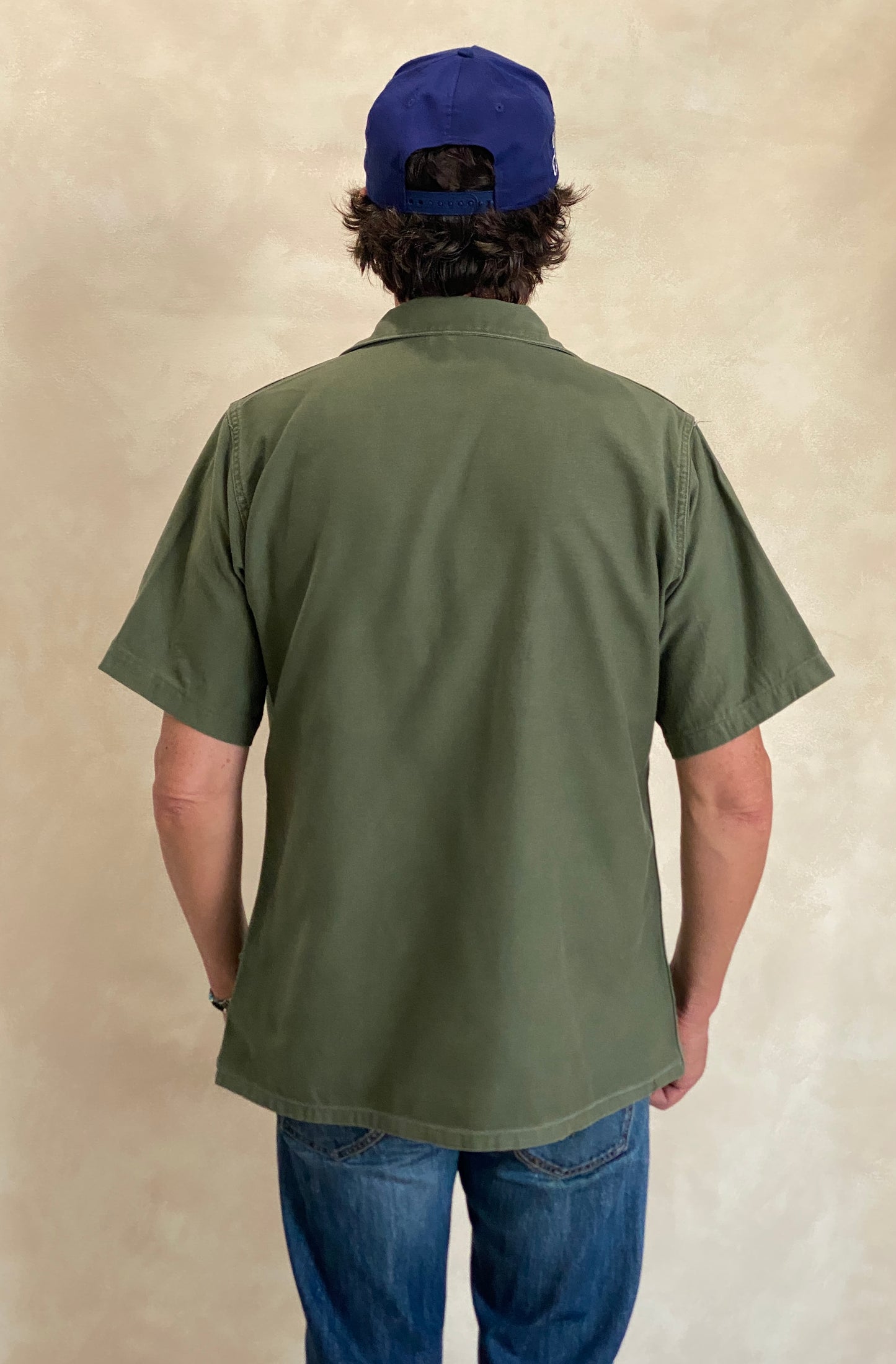 Medium Authentic 1970 US Army Vintage Vietnam Fatigue Shirt | Classic Military Style | USA Vintage BCN - USA Vintage Bcn