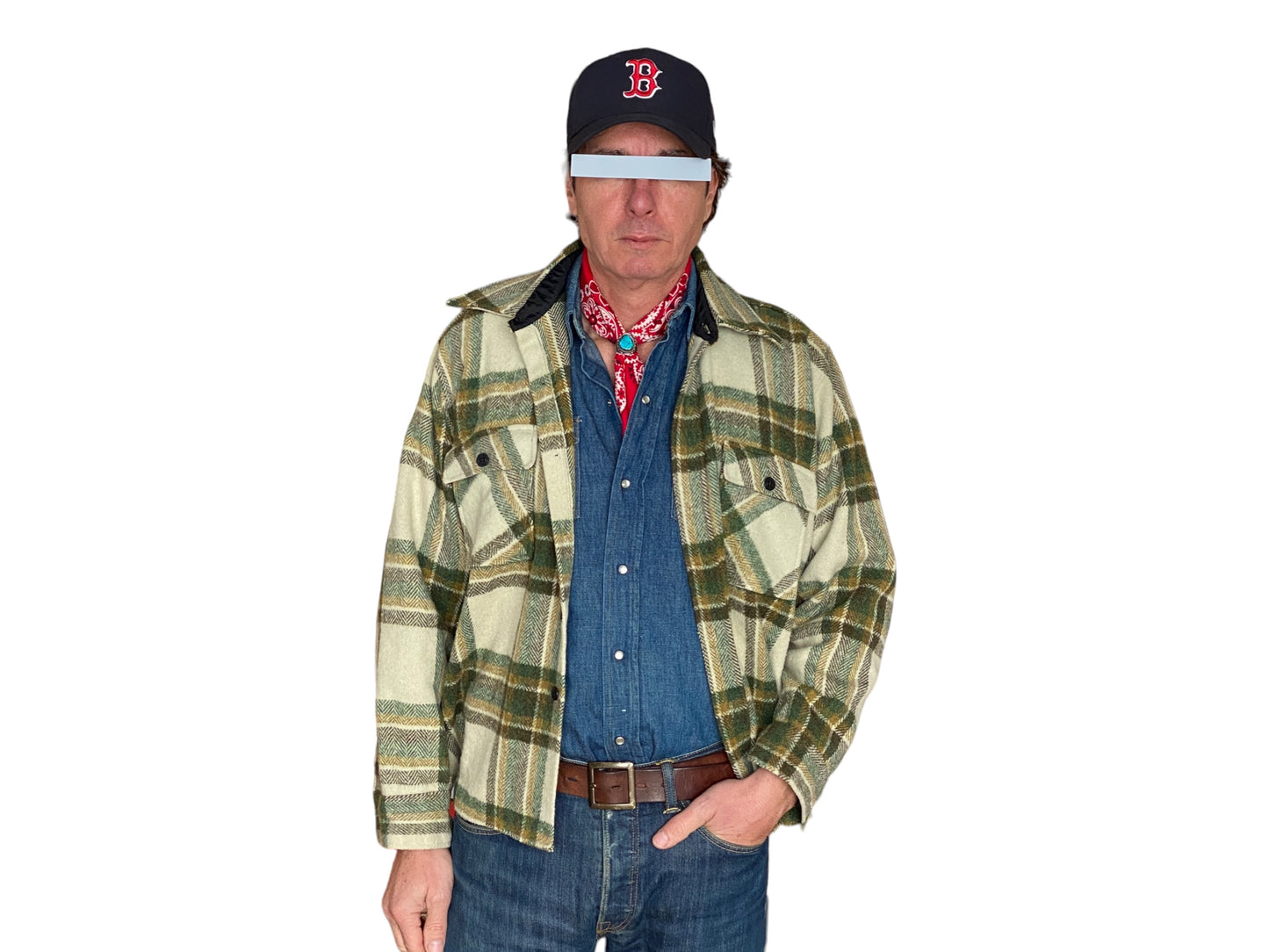 Size Large 70s Heavy Plaid Shirt by Kmat | Vintage Retro Style