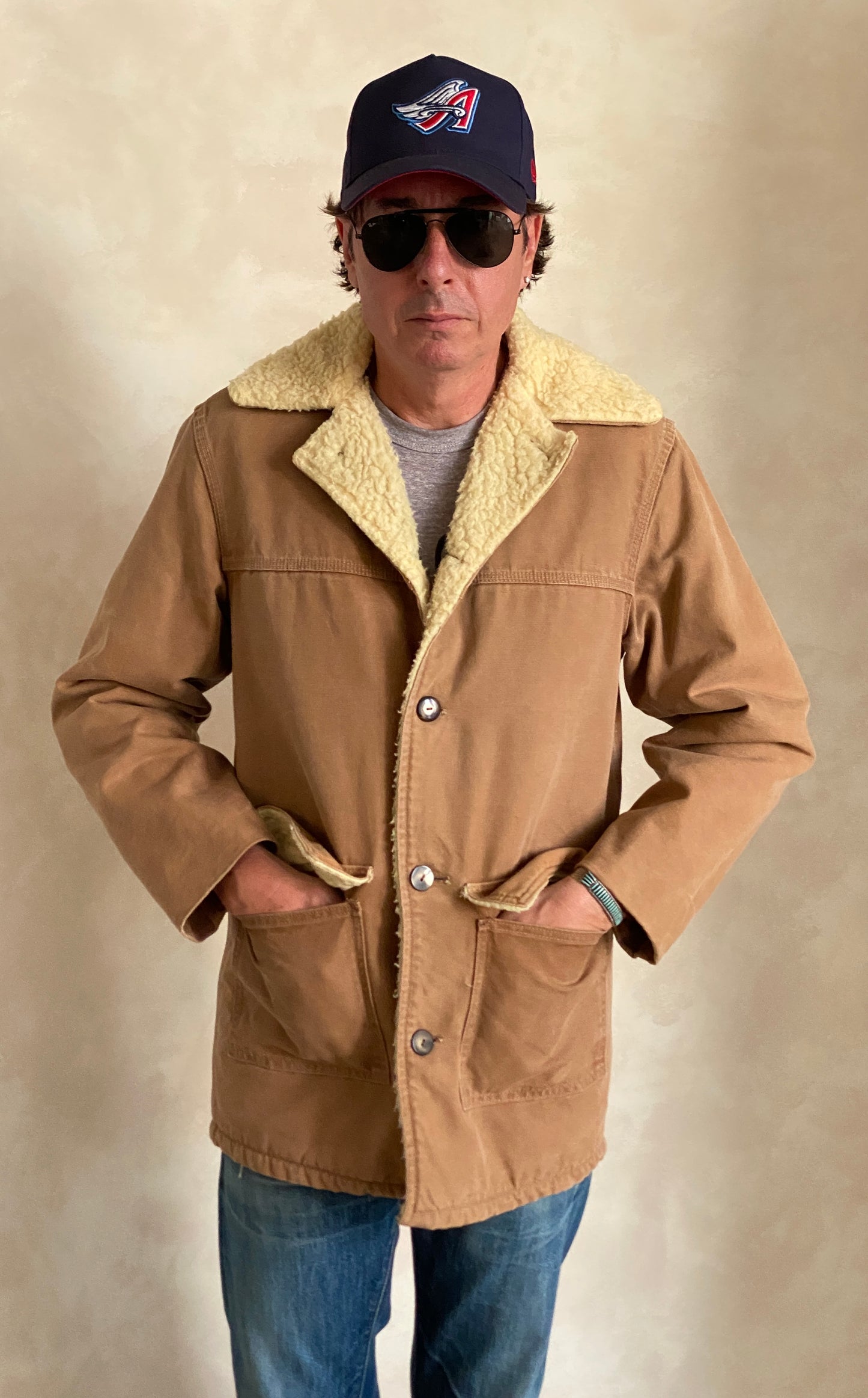 Vintage 70s Carhartt Jacket Coat - Size 38US/48EU | Made in USA | Classic Workwear