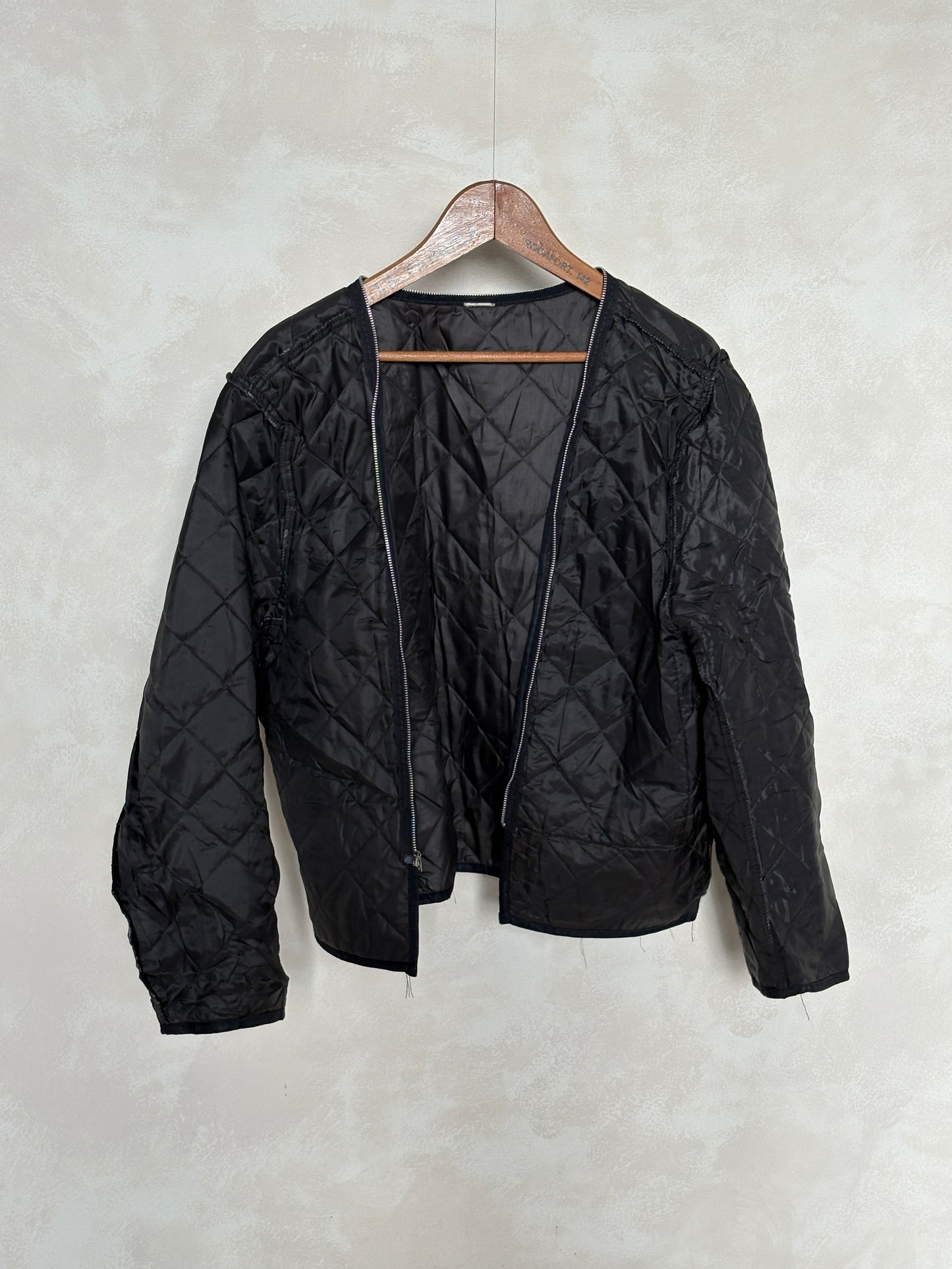 Size 44US / 54EU Vintage University of Ottawa Varsity Jacket — Maroon Leather Bomber — Canadian College Jacket 1970s