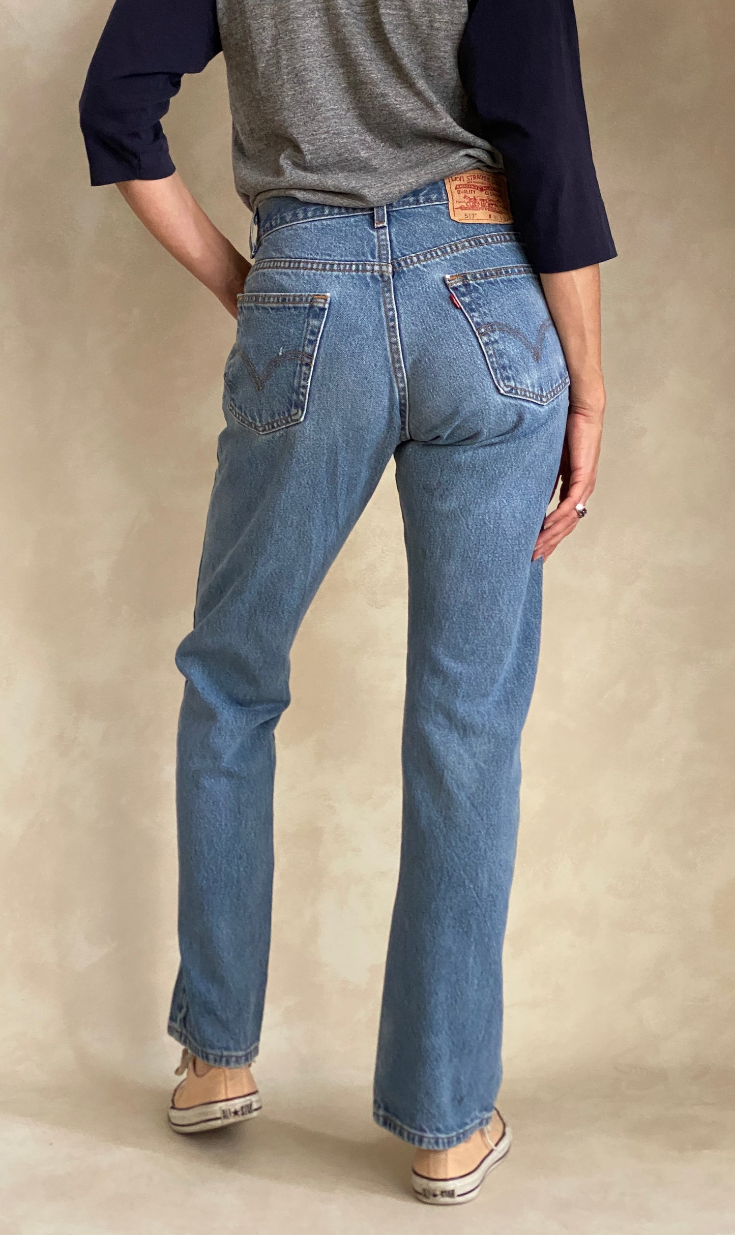 31X34 Vintage denim 517 Levi’s Boot cut Made in Mexico
