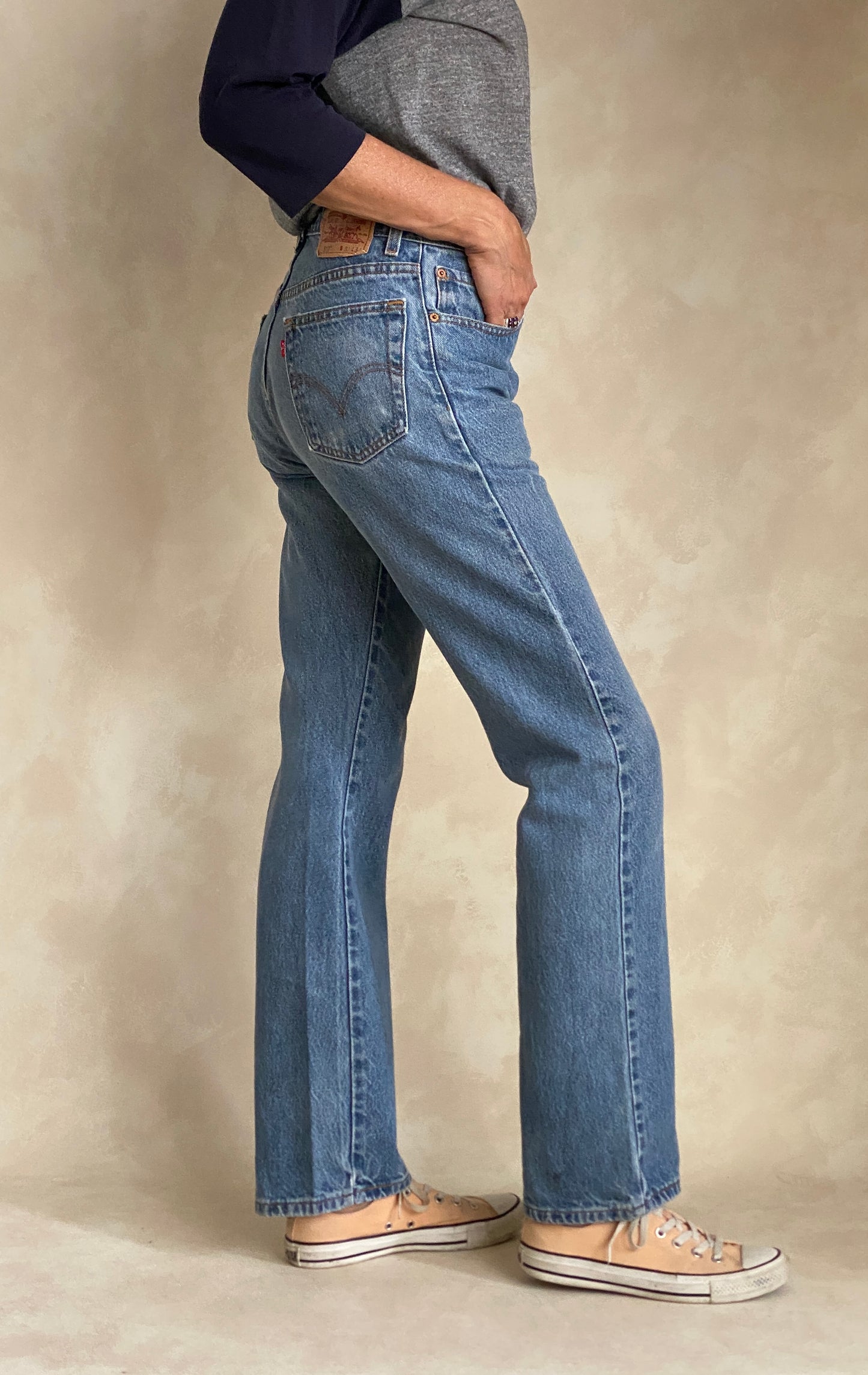 31X34 Vintage denim 517 Levi’s Boot cut Made in Mexico