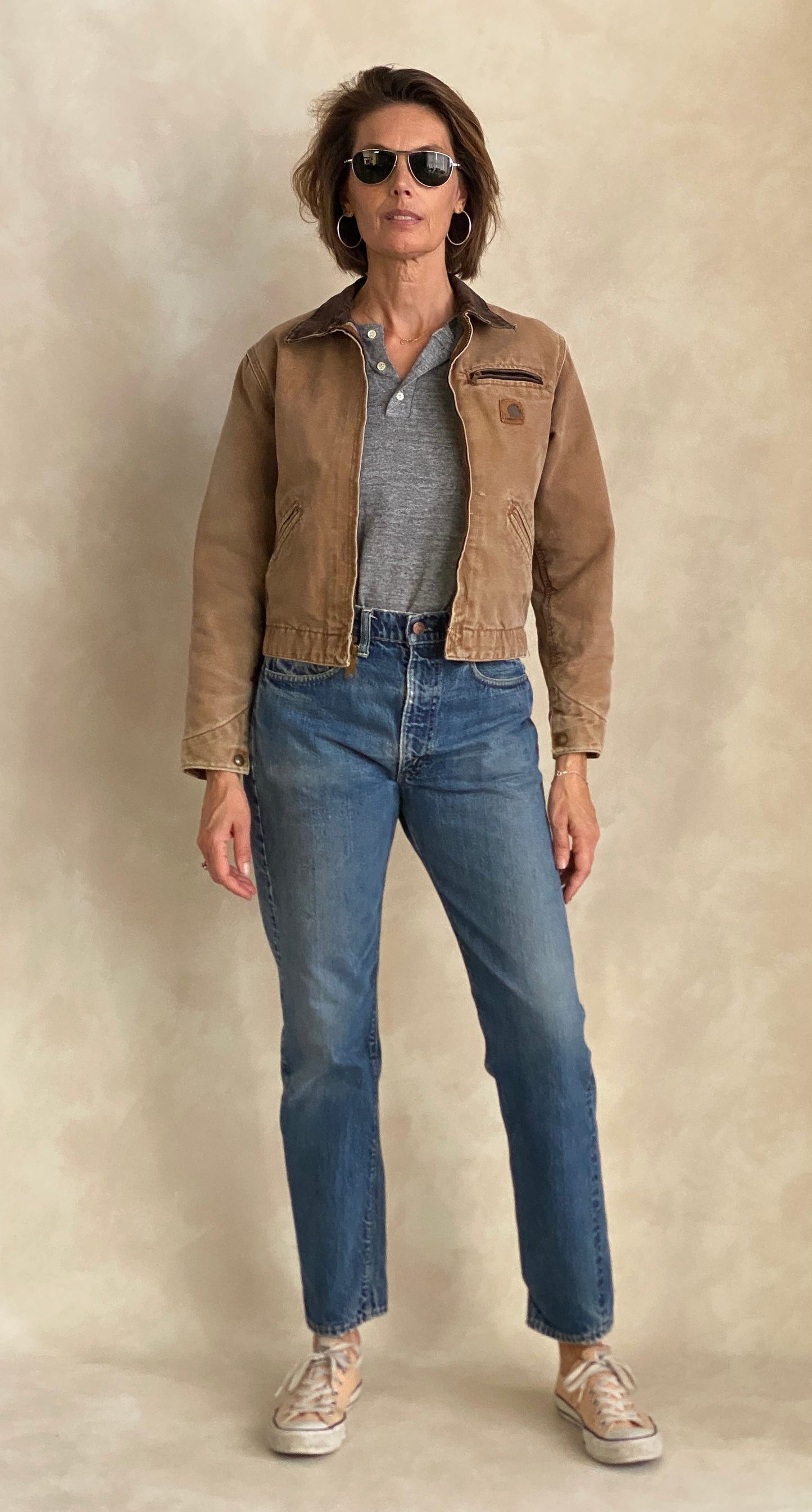 Youth Large. Carhartt Blanket lined jacket Made in Mexico