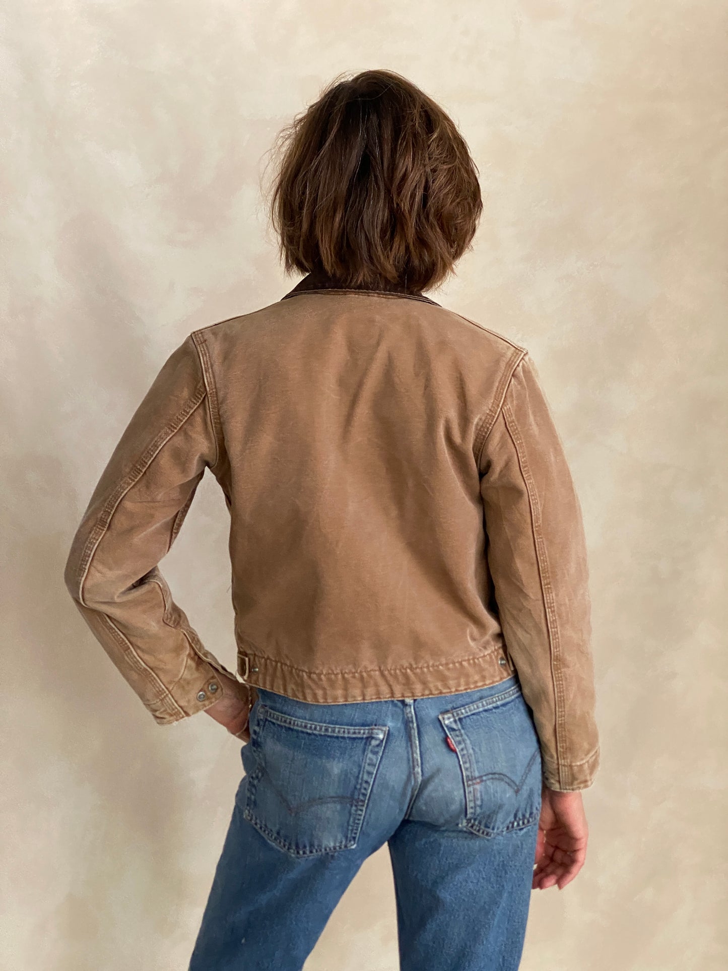 Youth Large. Carhartt Blanket lined jacket Made in Mexico