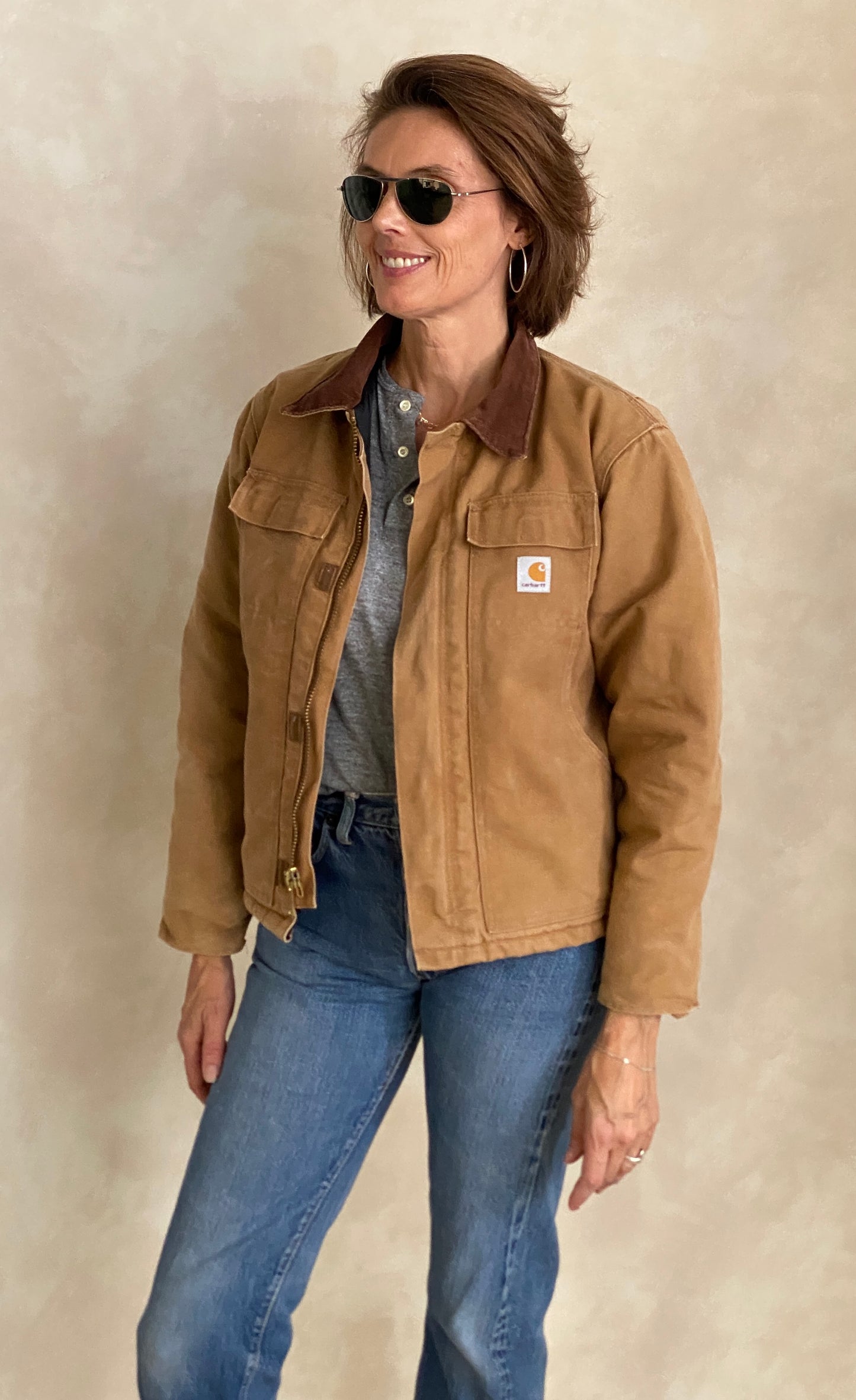 Youth L. Carhartt Blanket lined jacket Made in USA