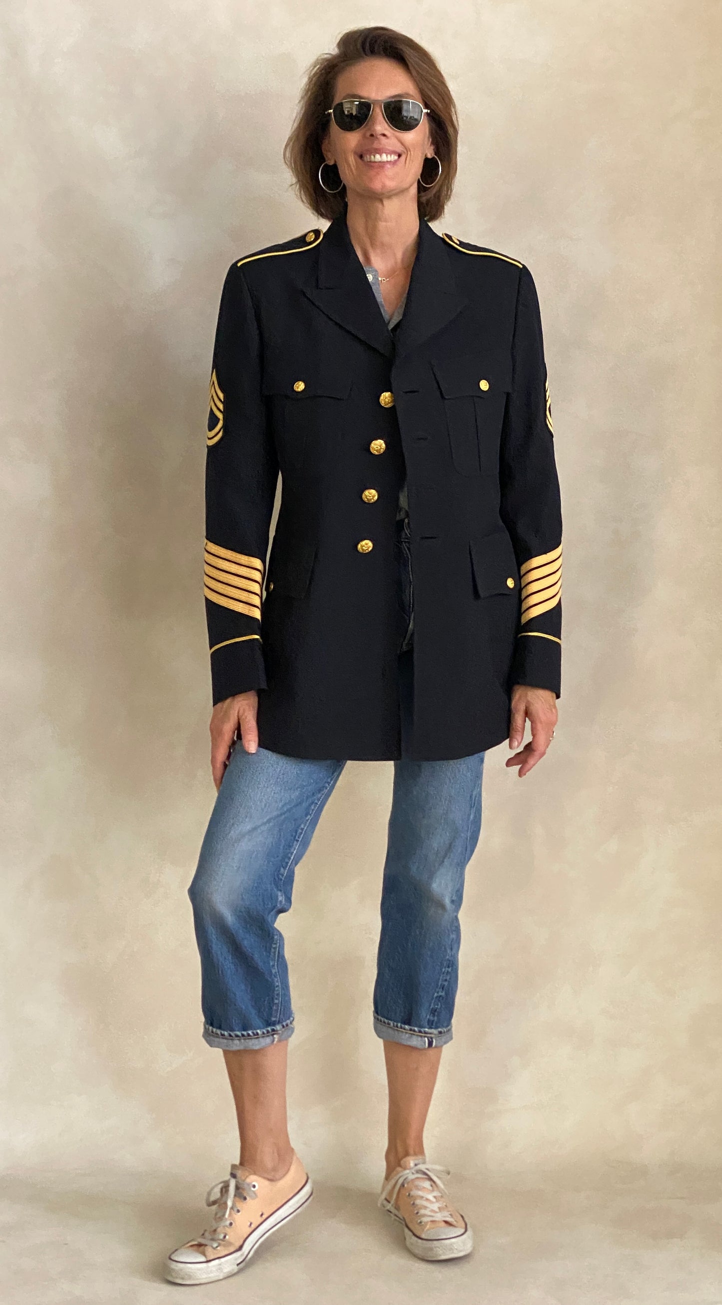 Size 39 Reg. Vintage US army service dress uniform Made in USA