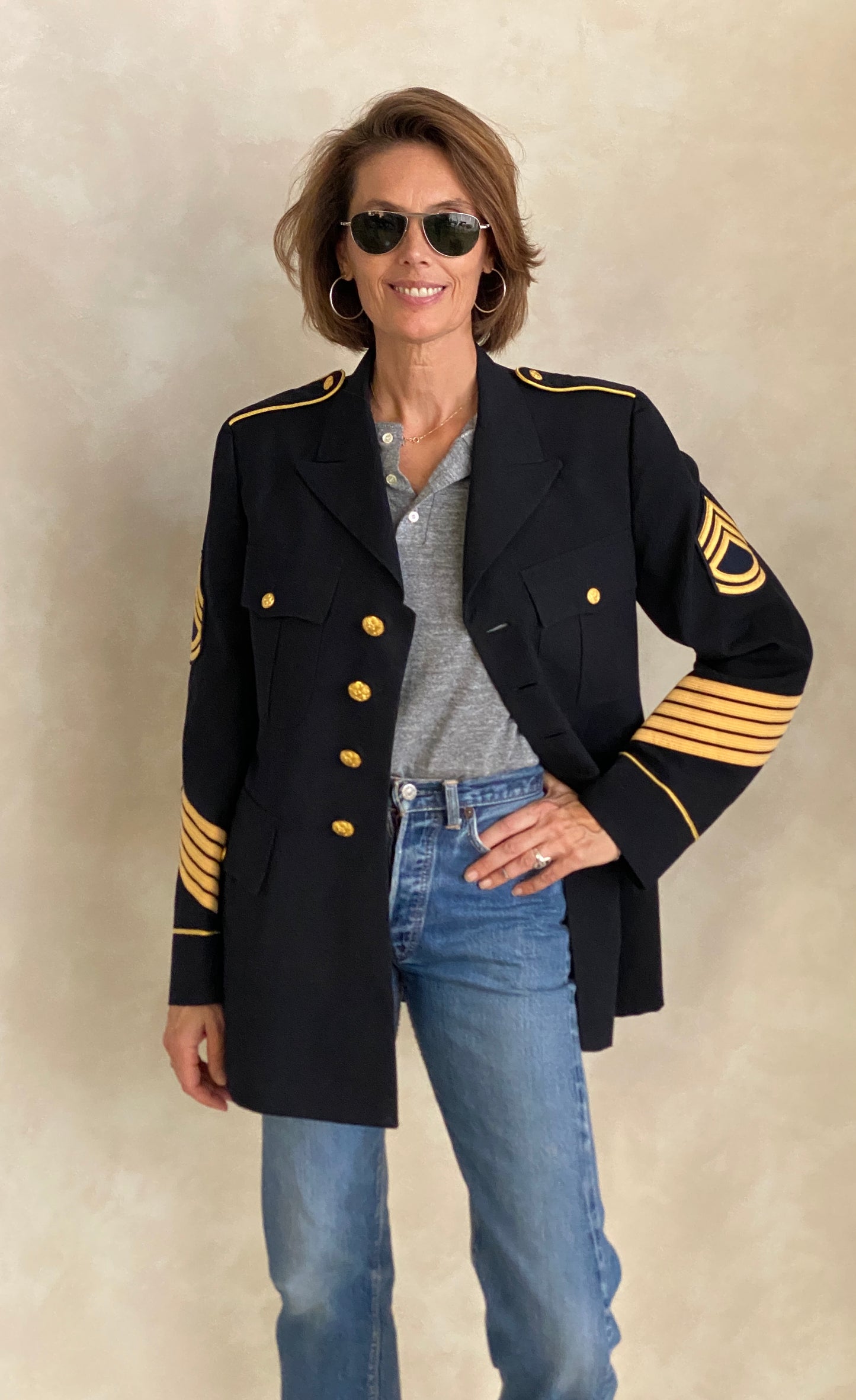 Size 39 Reg. Vintage US army service dress uniform Made in USA
