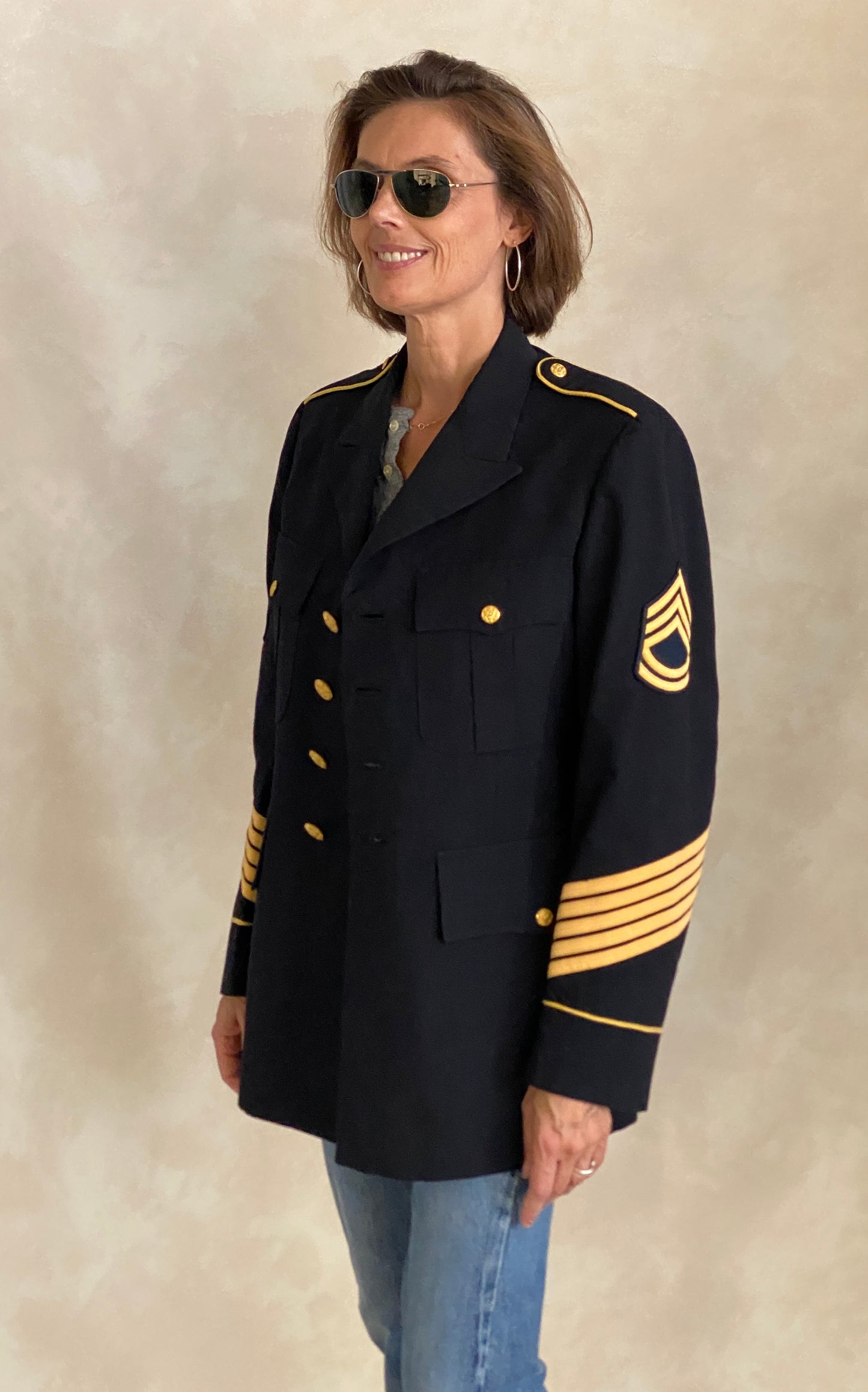 Size 39 Reg. Vintage US army service dress uniform Made in USA