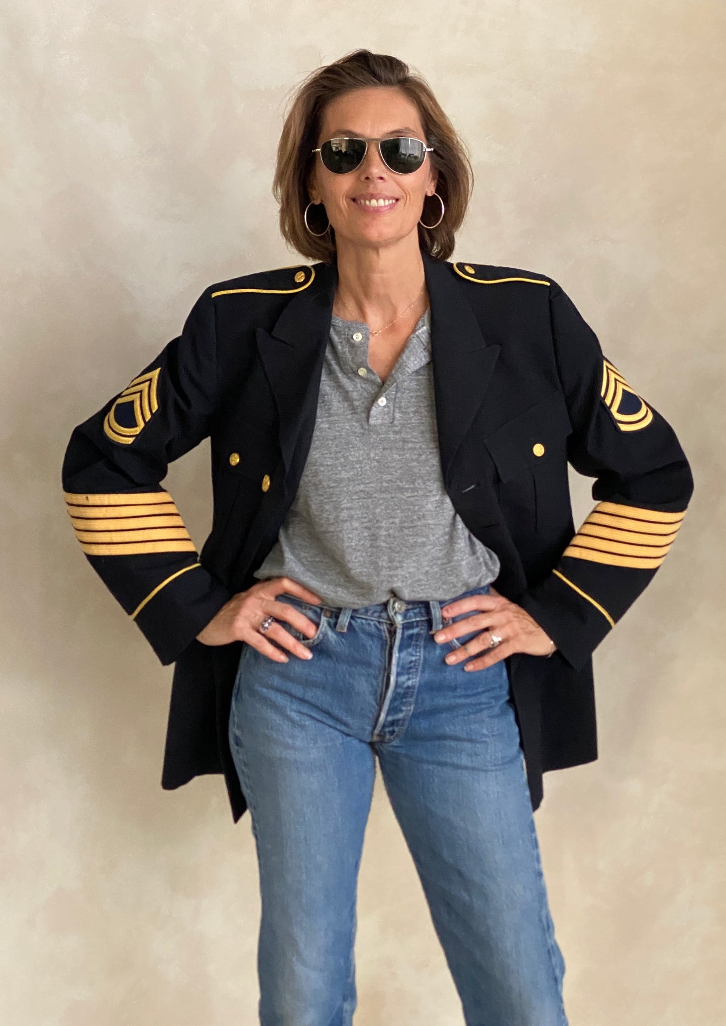 Size 39 Reg. Vintage US army service dress uniform Made in USA