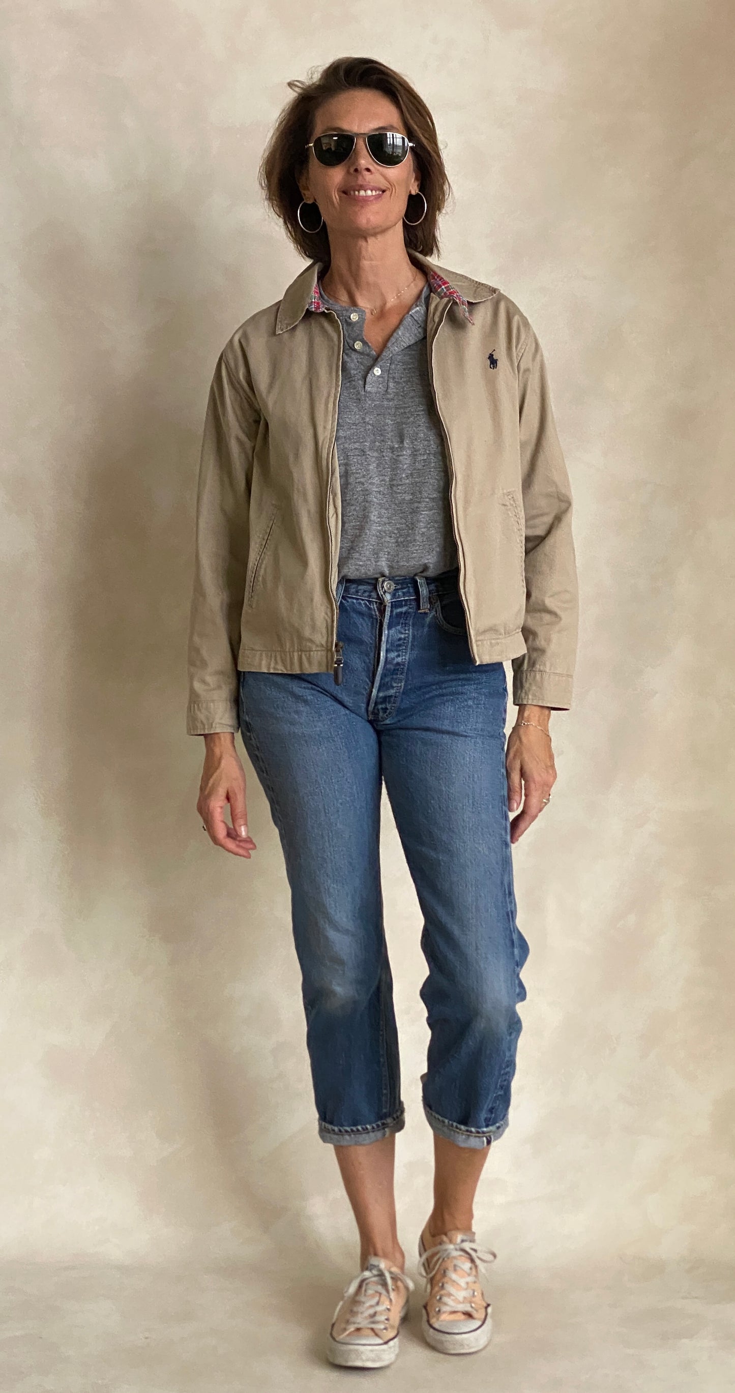 Youth Large . Vintage Ralph Lauren cotton jacket