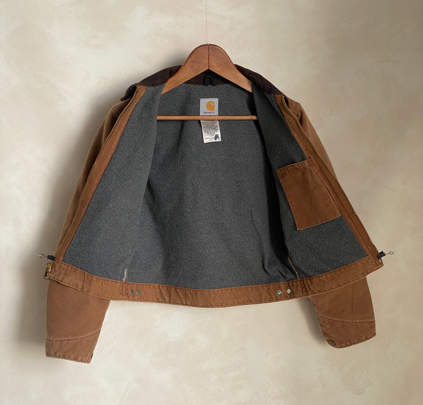 Youth L. Vintage Carhartt Blanket lined jacket Made in USA