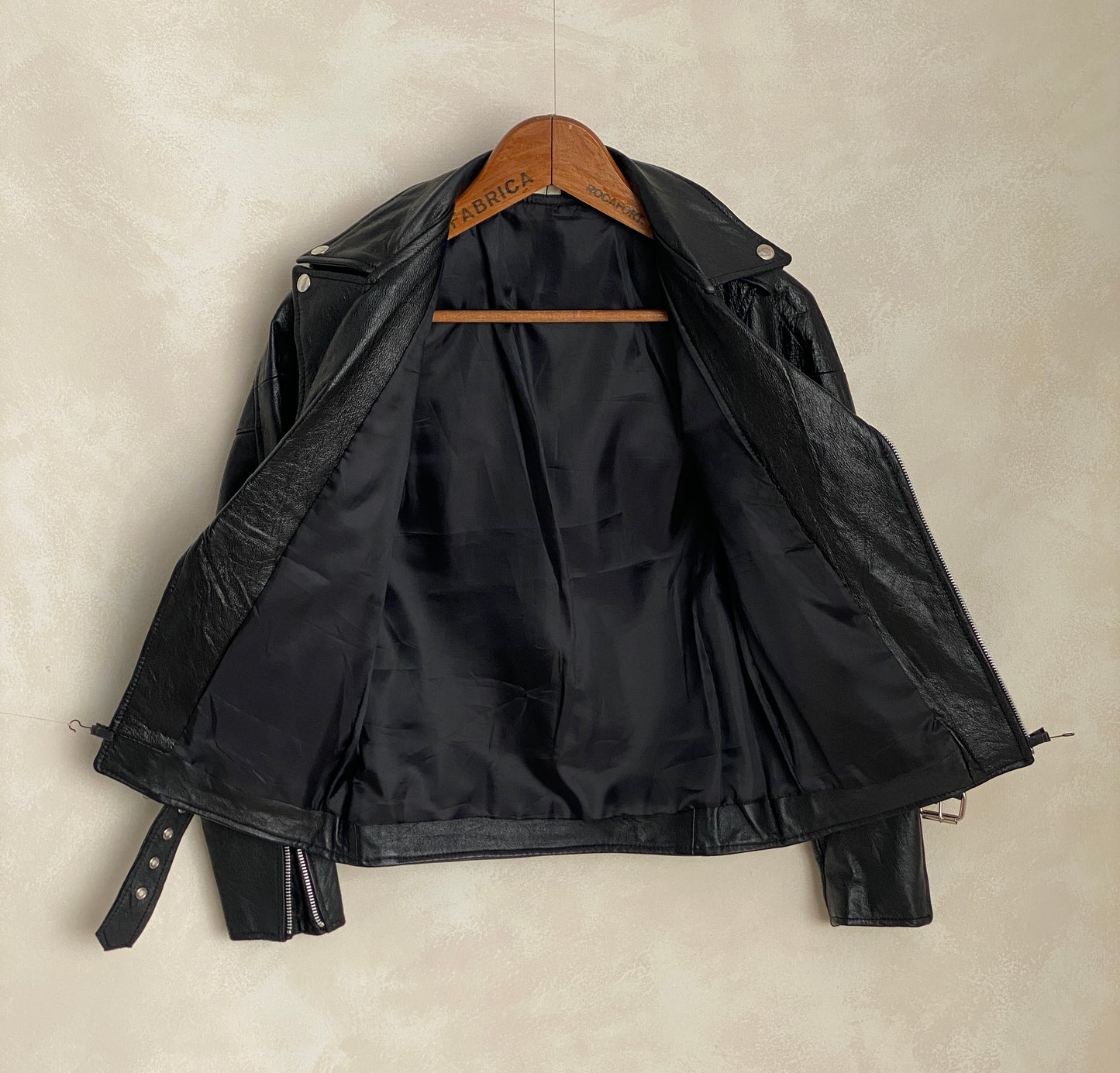 Size XS. women motorcycle jacket / soft leather
