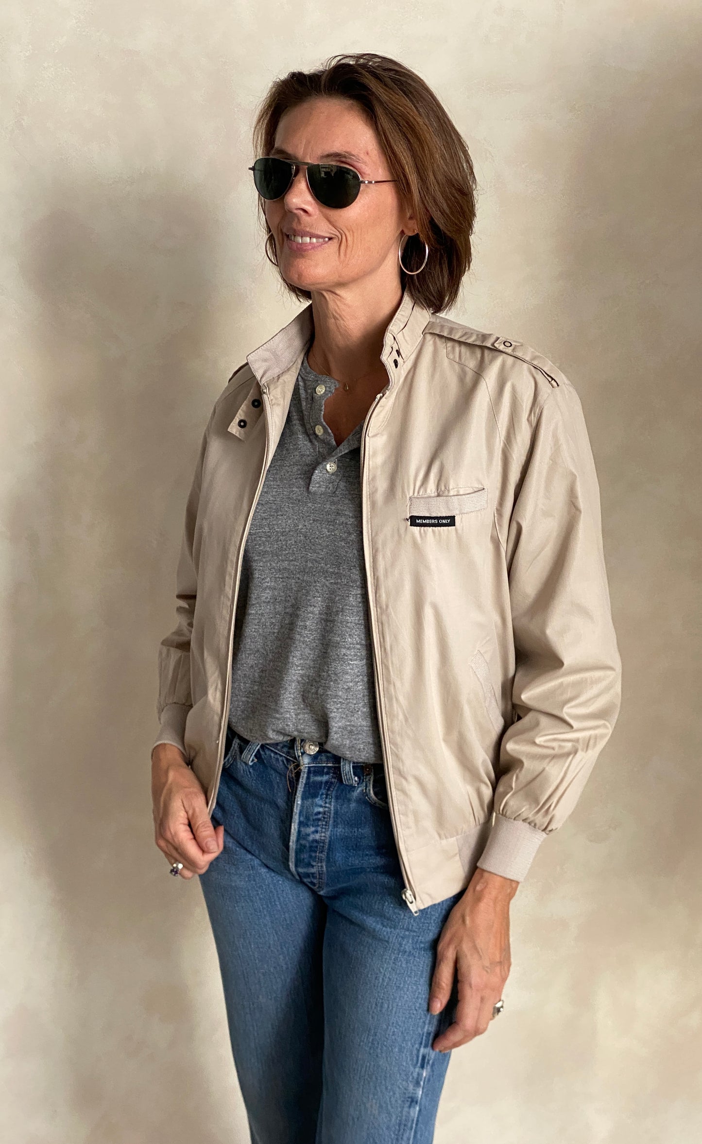 Size 5/6 US Vintage 80s members Only cotton jacket