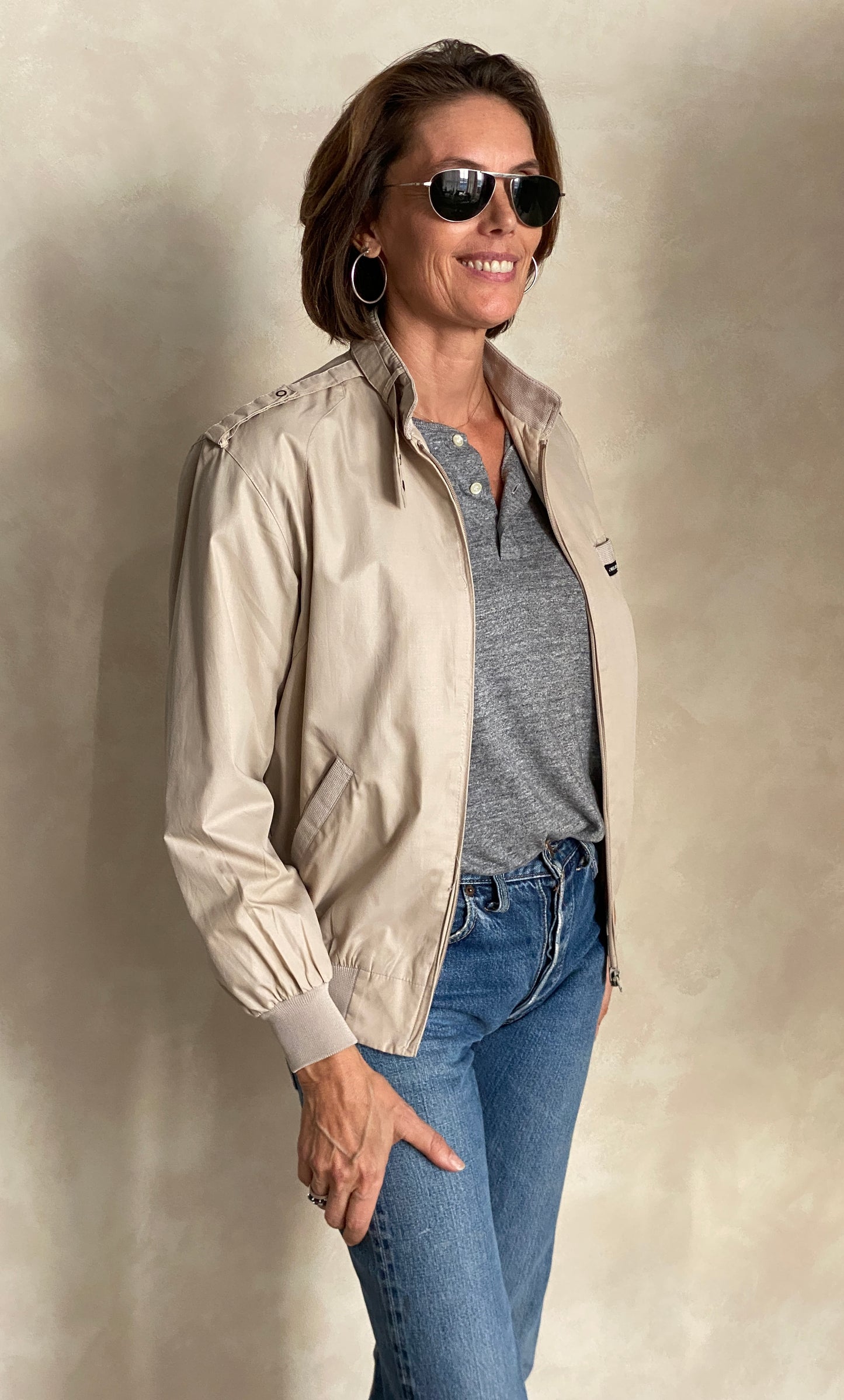 Size 5/6 US Vintage 80s members Only cotton jacket