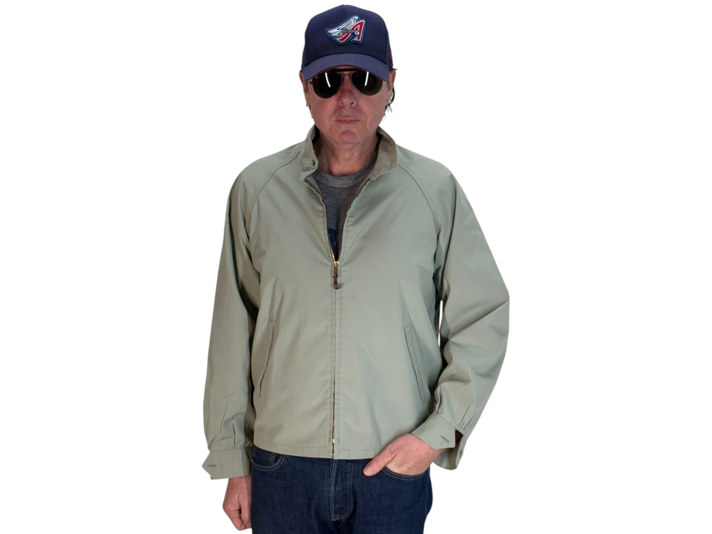 Size large , 70s Light jacket. Talon zipper