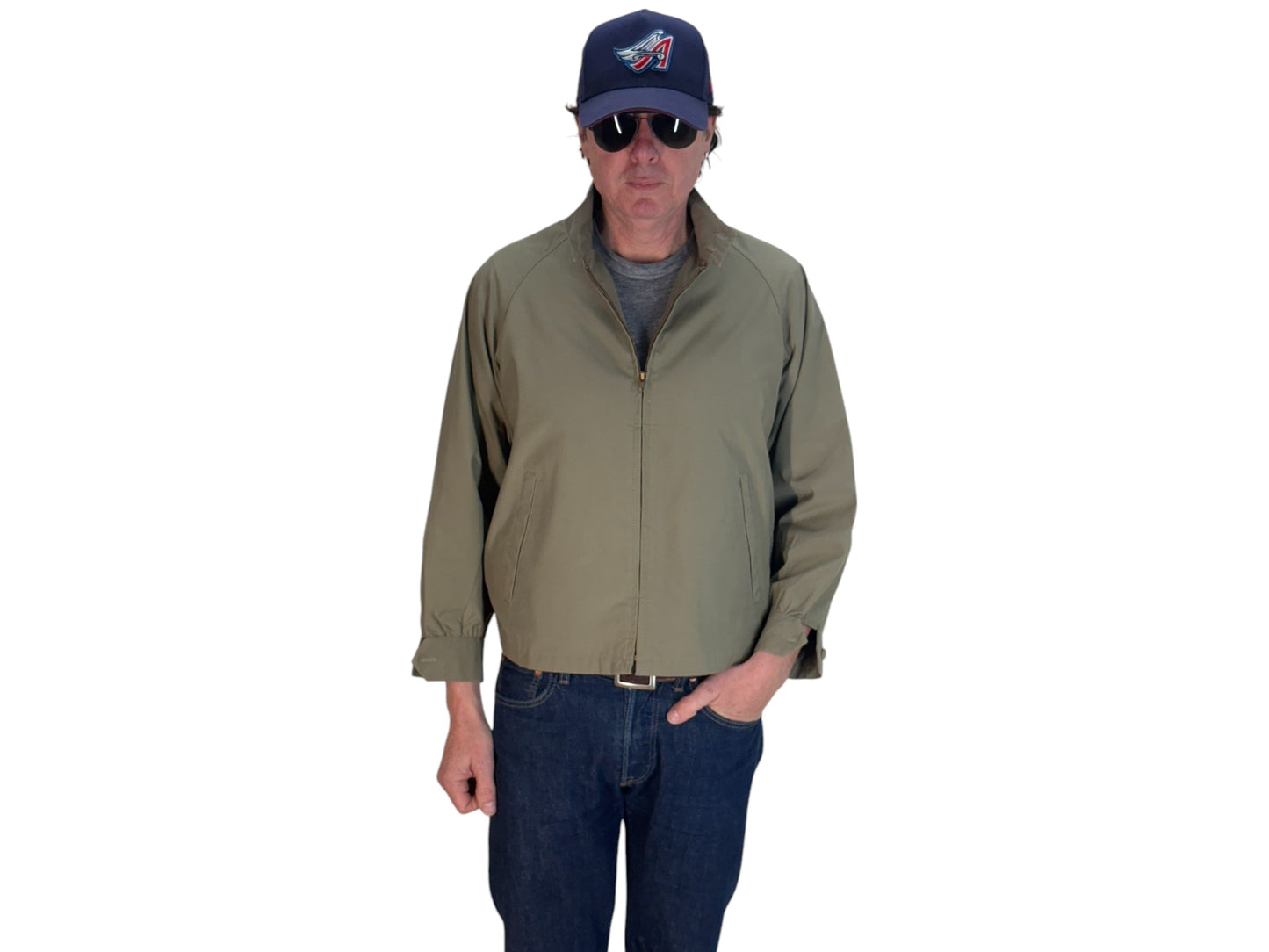 Size 42US / 52EU , 60s English Squire light jacket . Made in USA