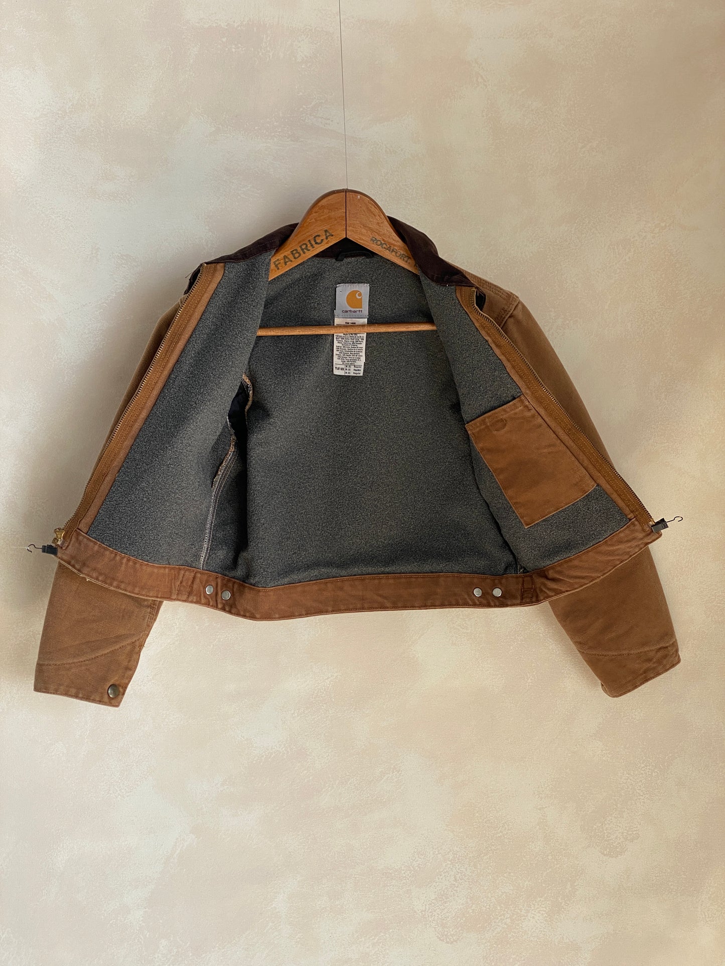Youth Med. Vintage Carhartt lined jacket Made in USA