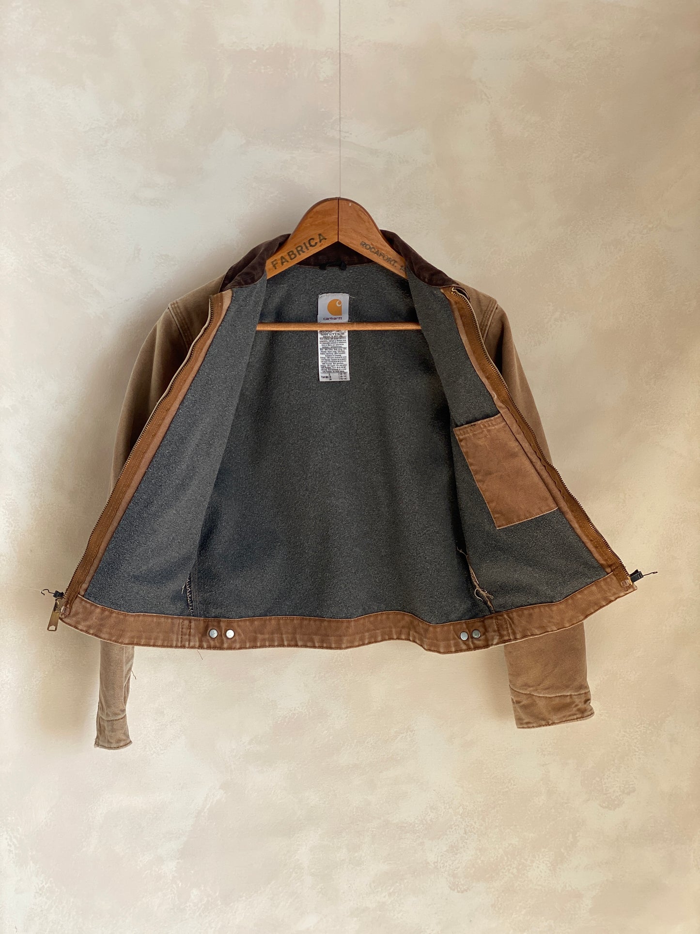 Youth Large. Carhartt Blanket lined jacket Made in Mexico