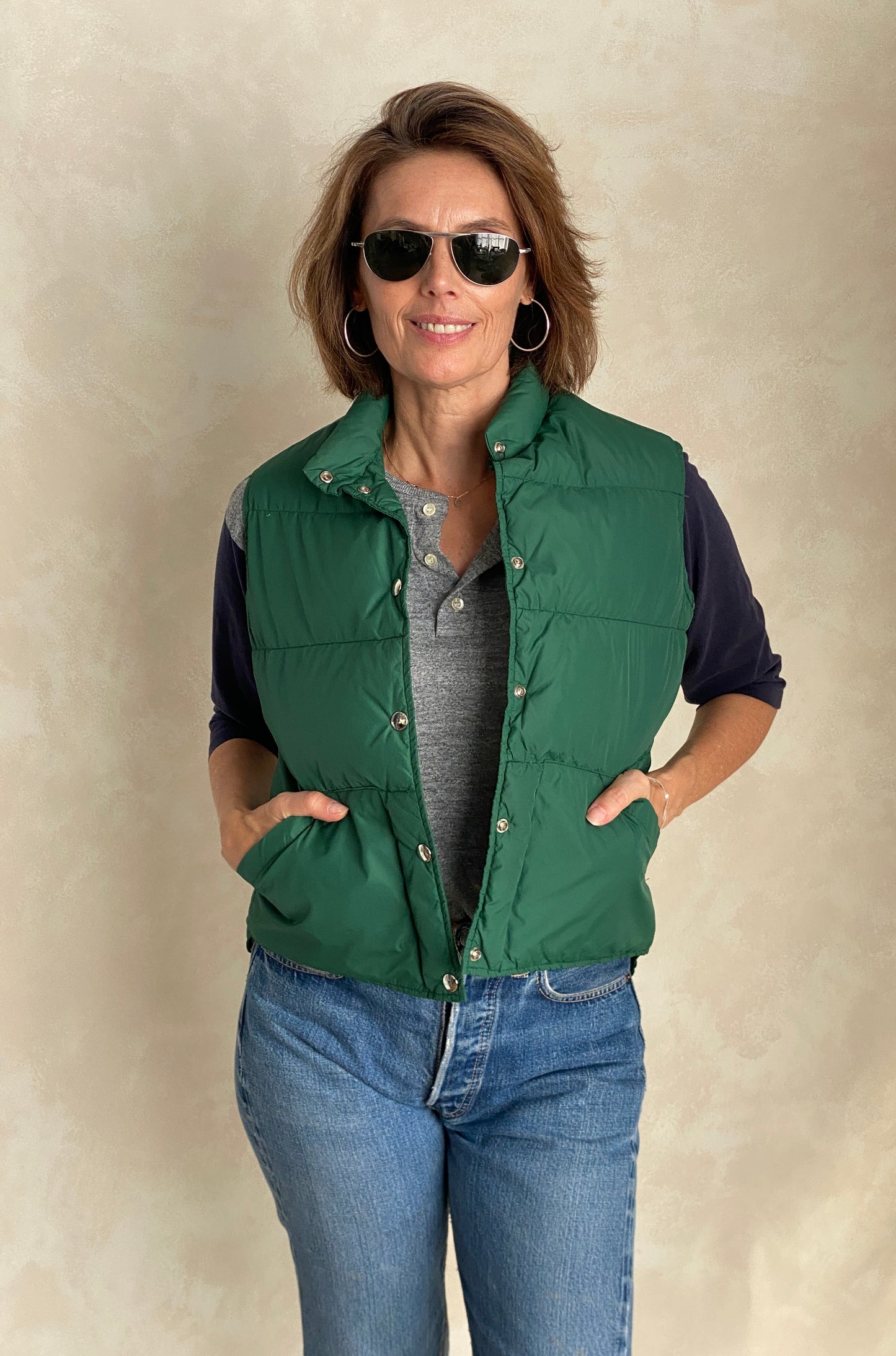 Size Med Ladies. Vintage L.Lbean down vest