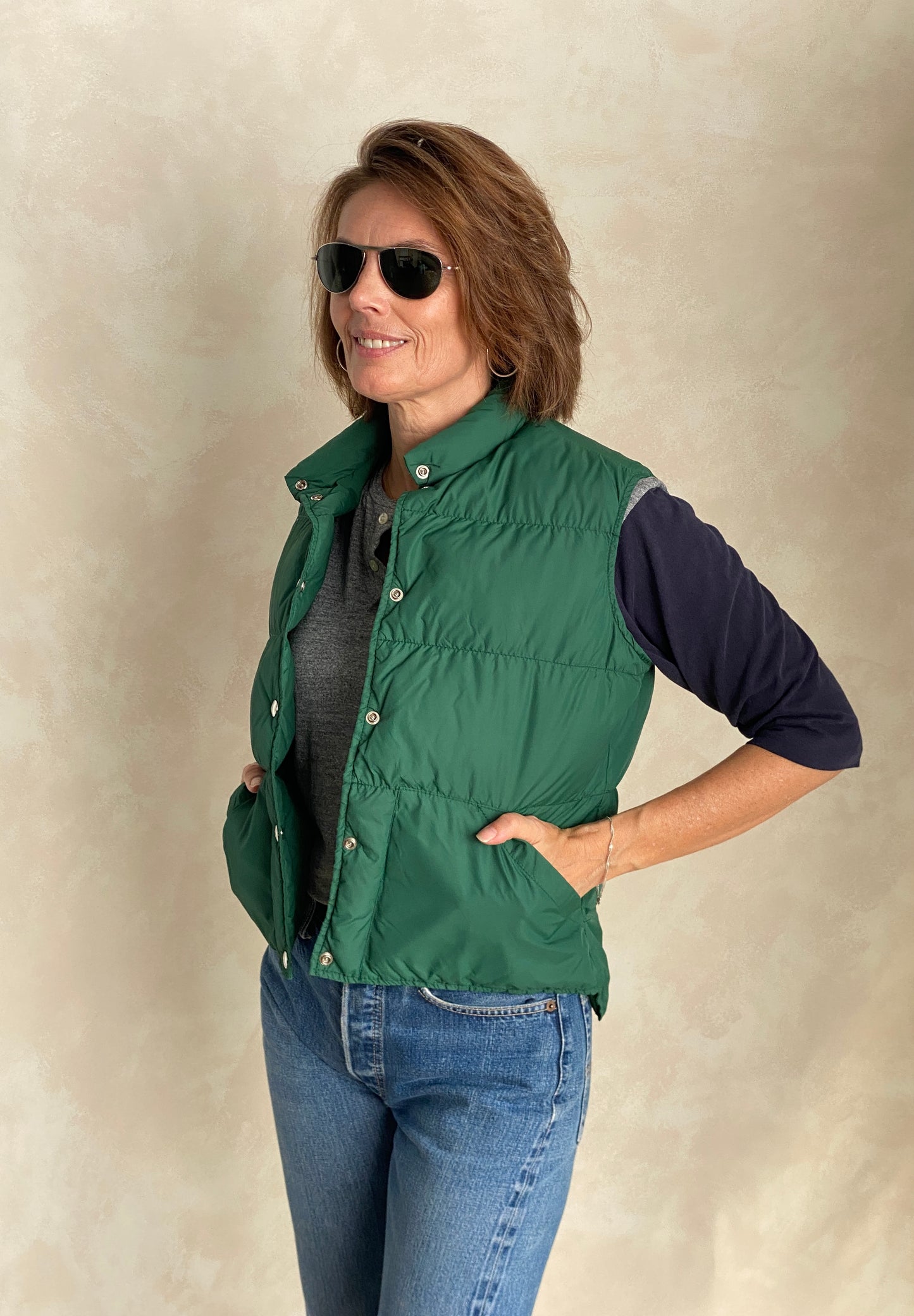 Size Med Ladies. Vintage L.Lbean down vest