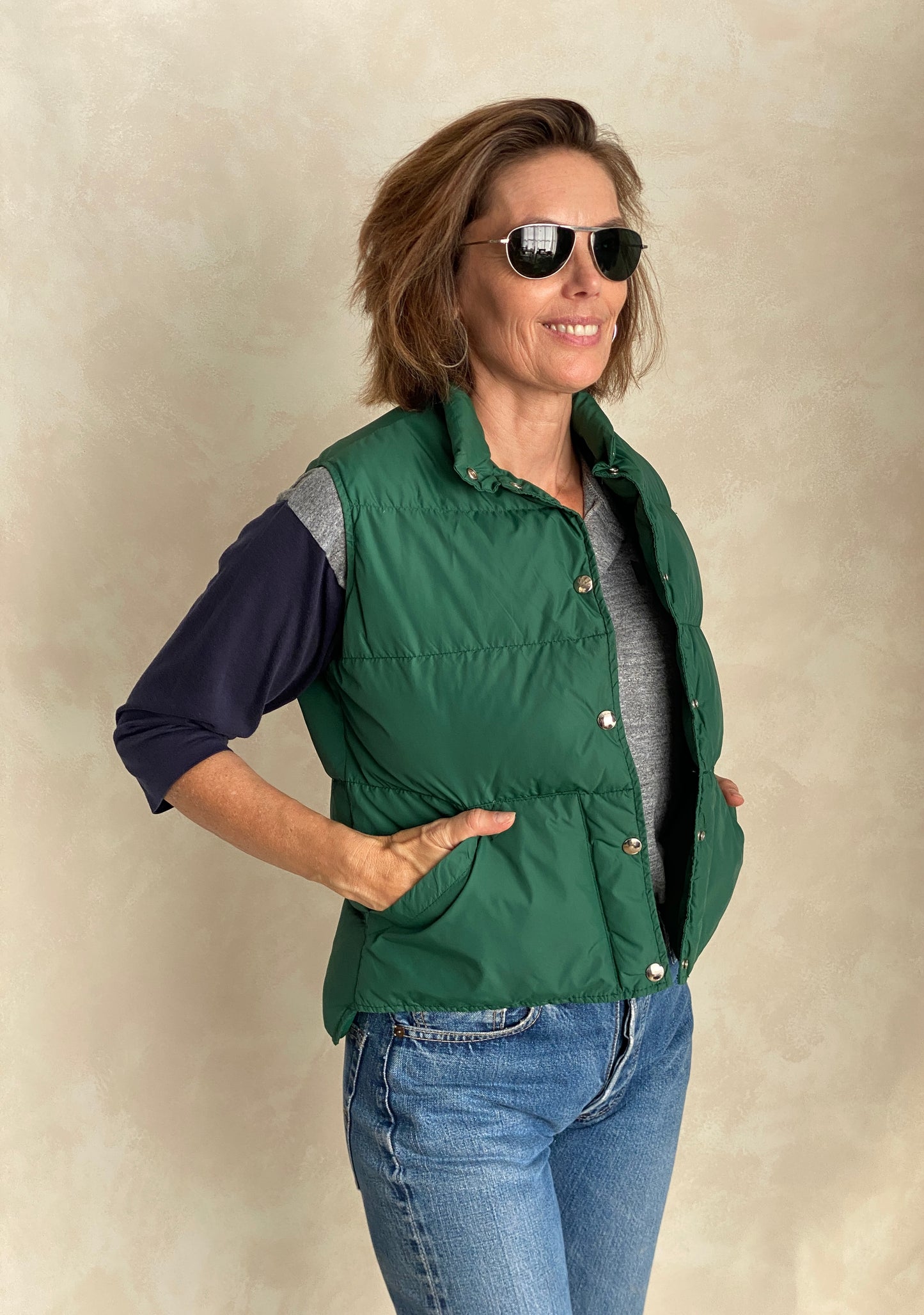 Size Med Ladies. Vintage L.Lbean down vest