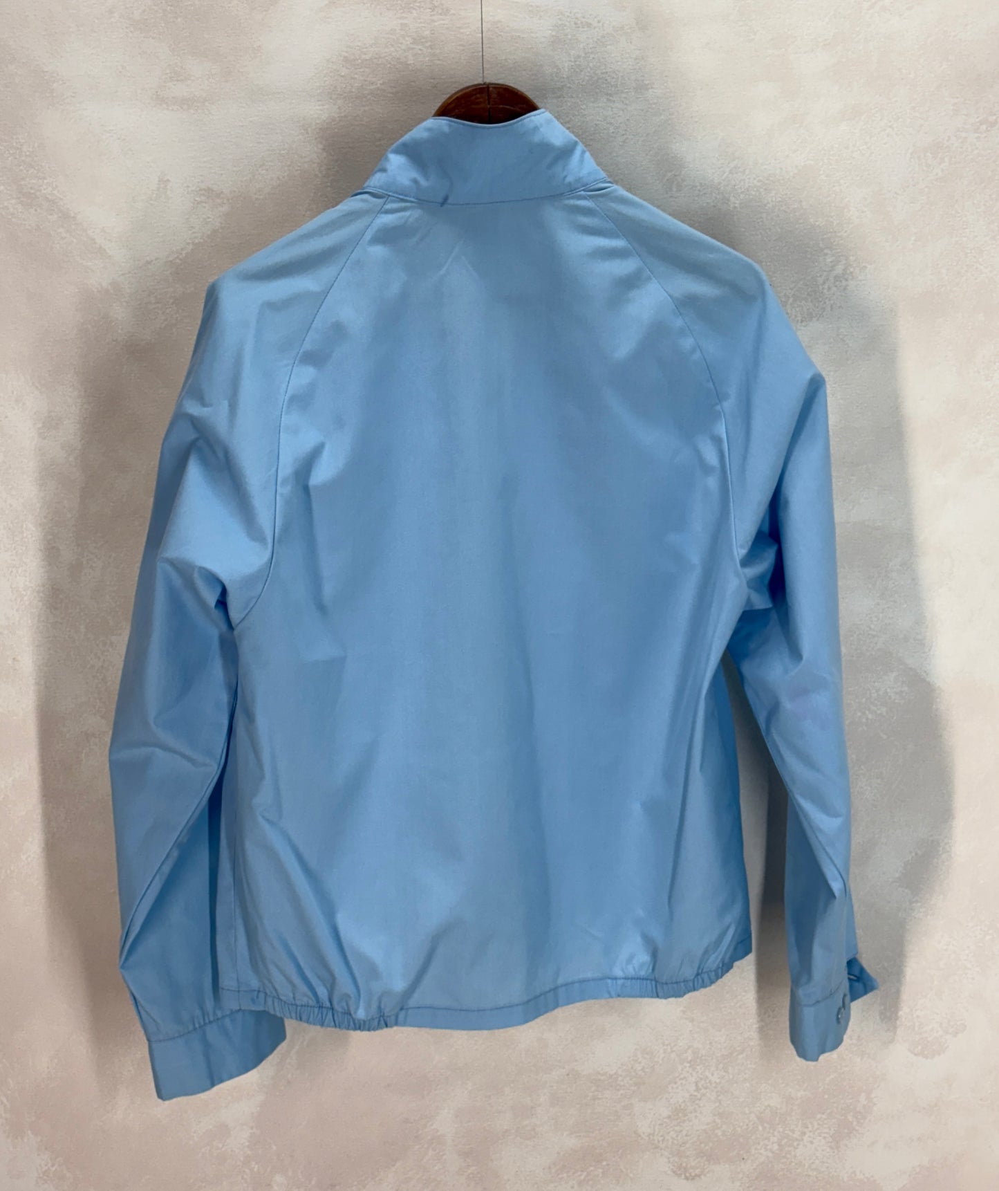 Size Med . 70s King Louie cotton zipper jacket Made in USA