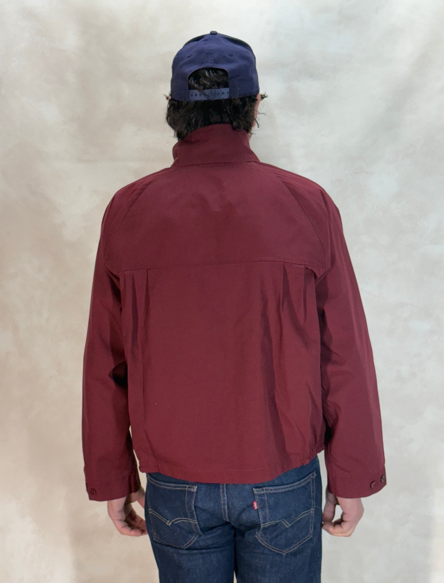 Size Large . 60s cotton zipper jacket Made in USA