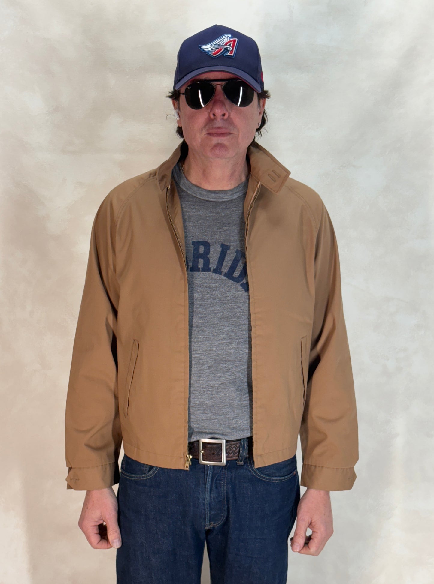 Size Med , 70s Light jacket . Talon zipper