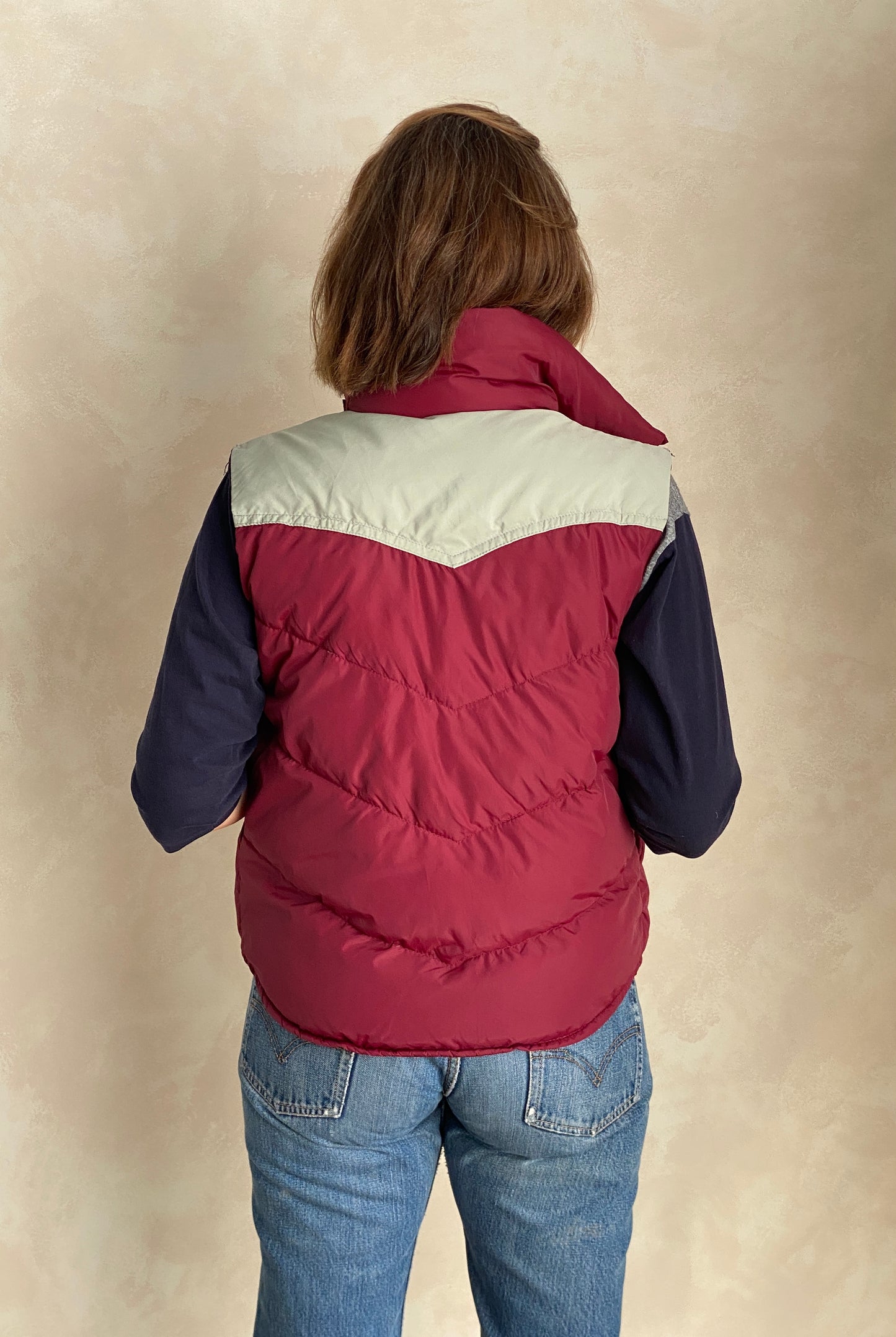 Size Small. Vintage Goose down vest Made In USA