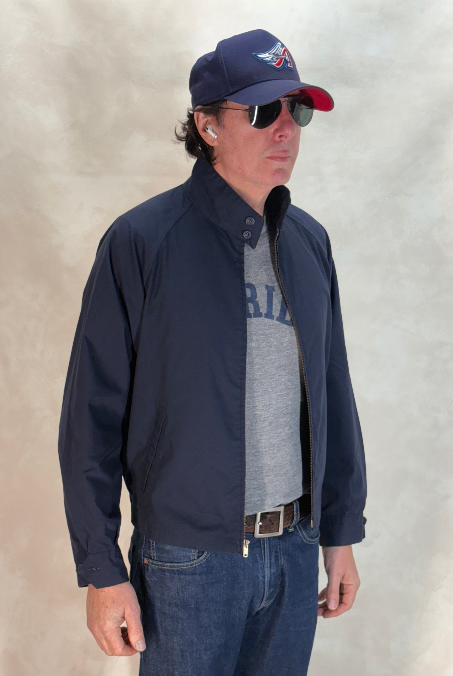 Size 38US / 48EU , Peters 70s light jacket . Talon zipper