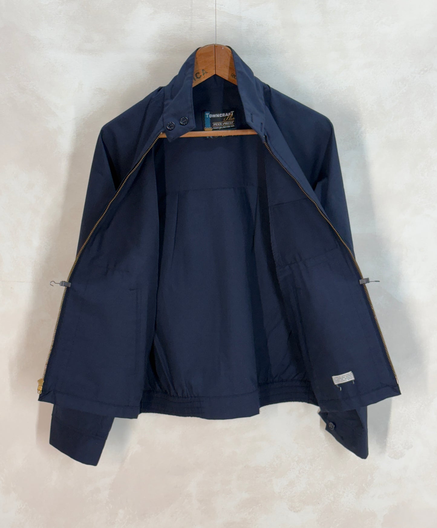 Size Small , 60s Towncraft light jacket. Talon zipper